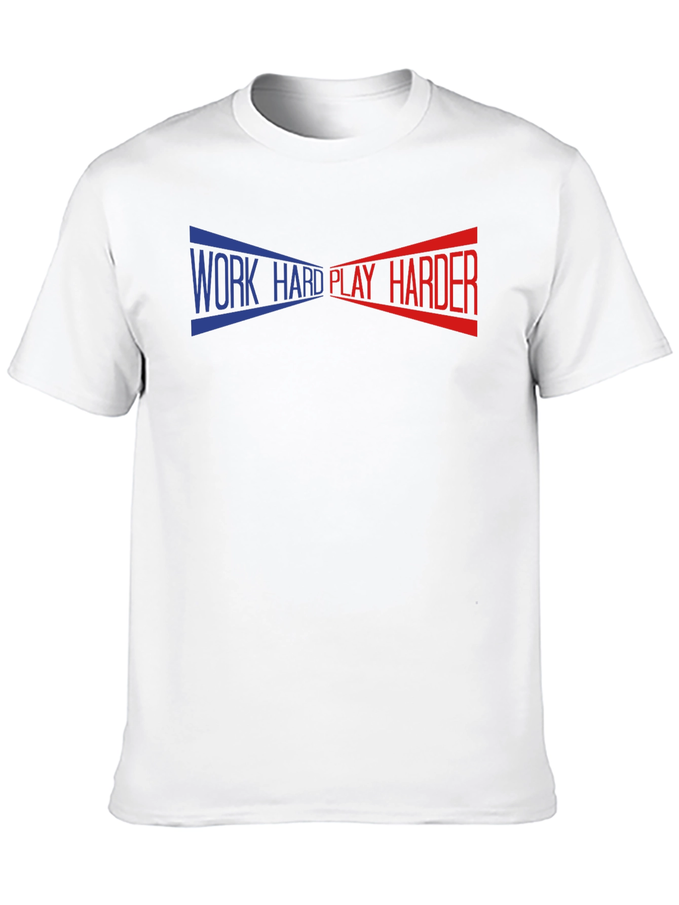 Work Hard Play Harder Graphic Tee - Black