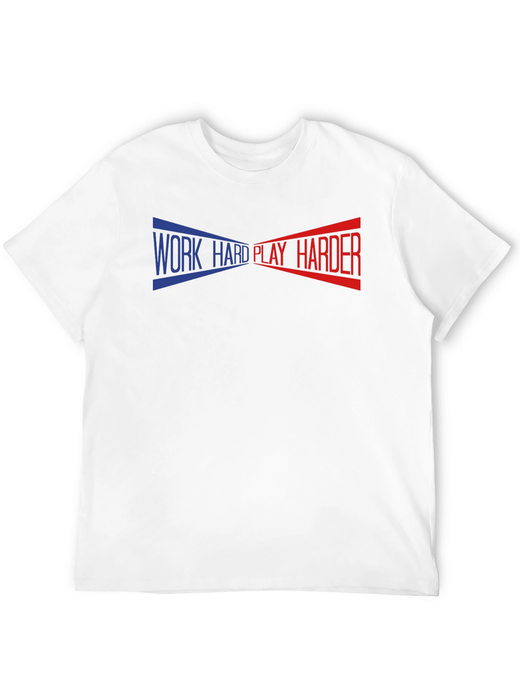 Work Hard Play Harder Graphic Tee - Black