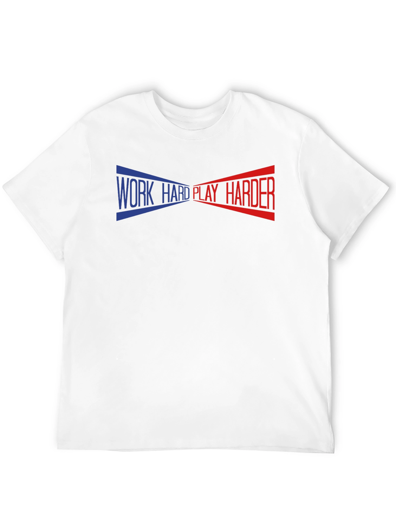 Work Hard Play Harder Graphic Tee - Black