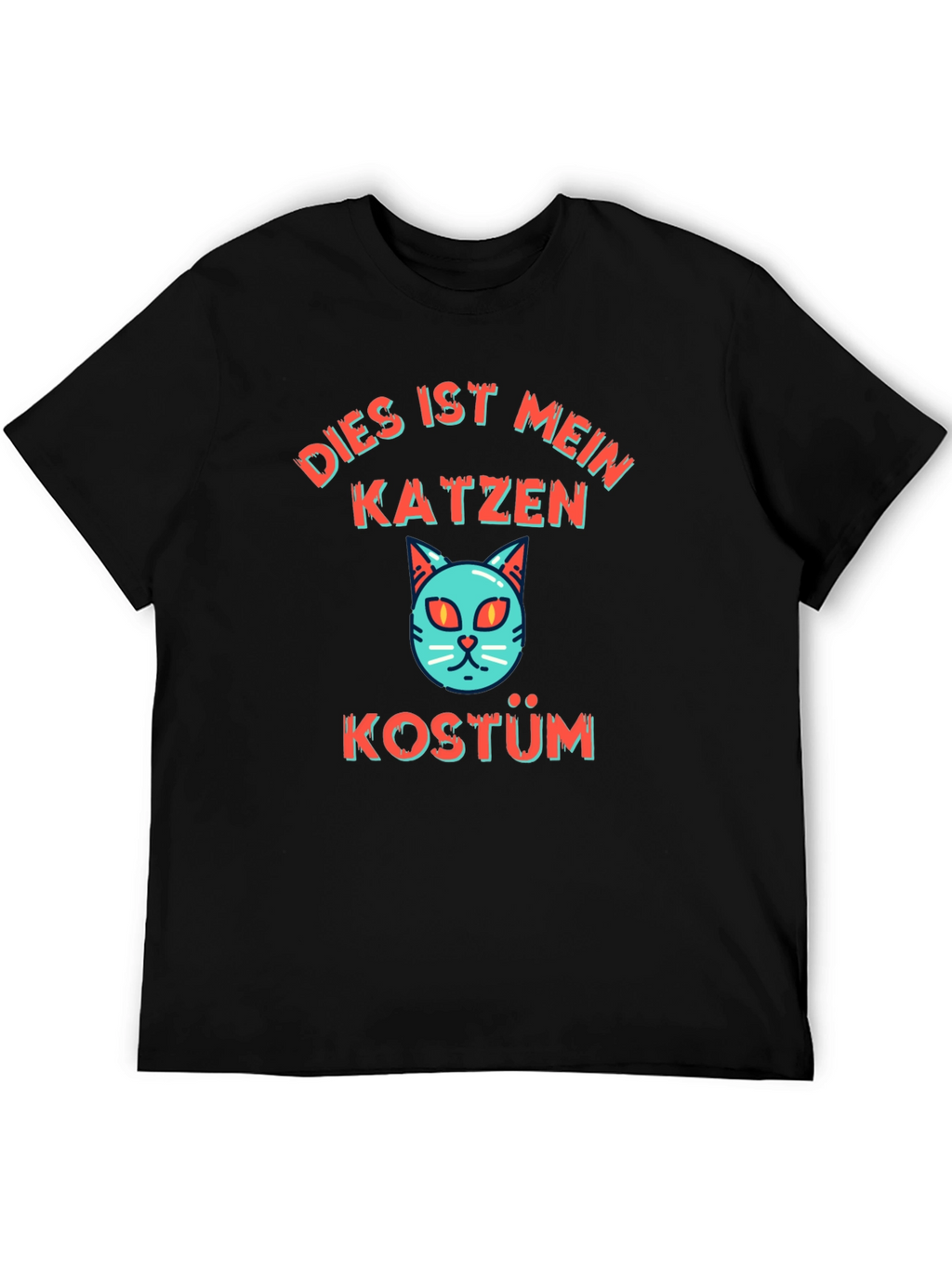 Dies Ist Mein Katzen Kostüm Graphic T-Shirt