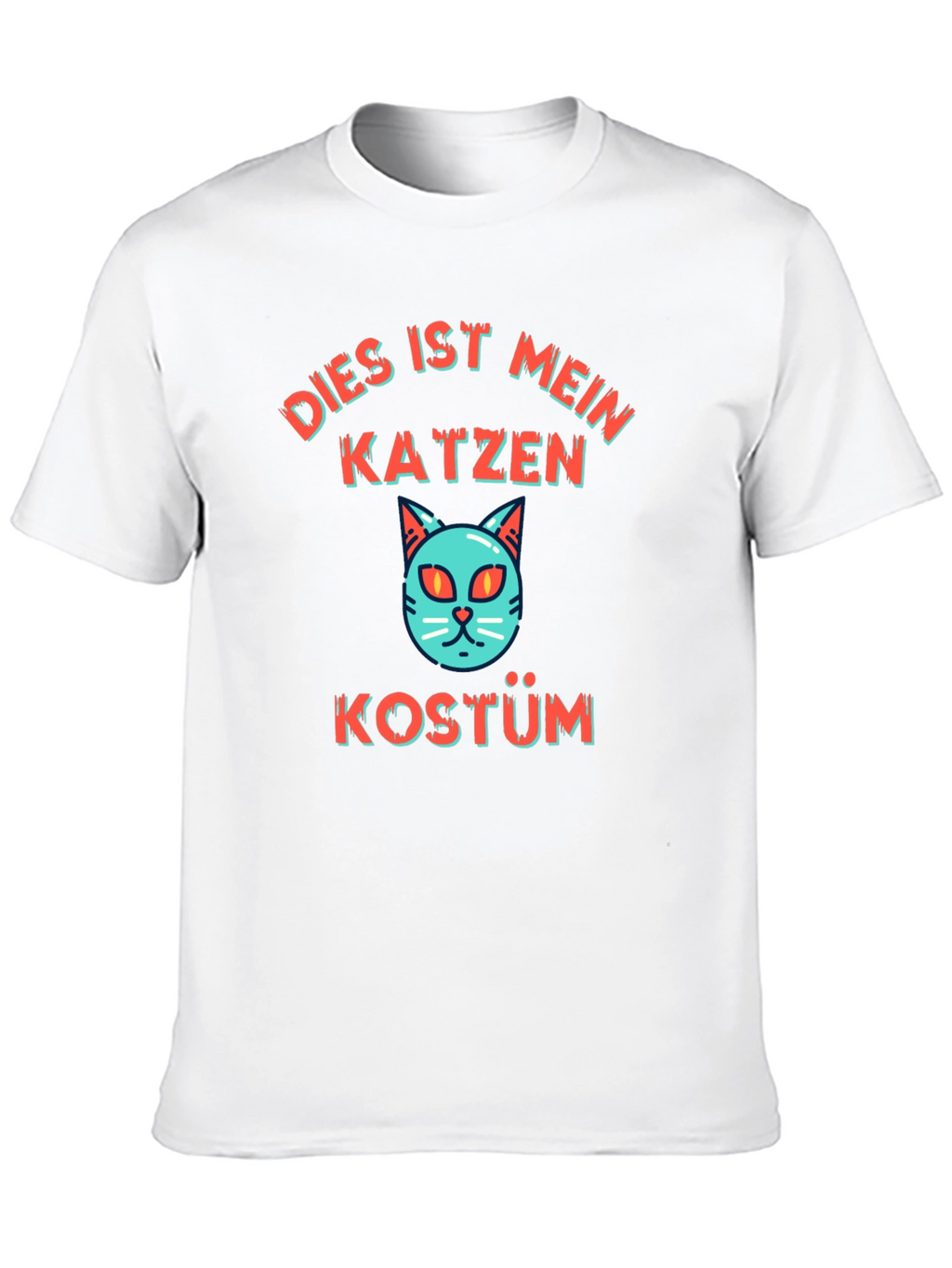 Dies Ist Mein Katzen Kostüm Graphic T-Shirt
