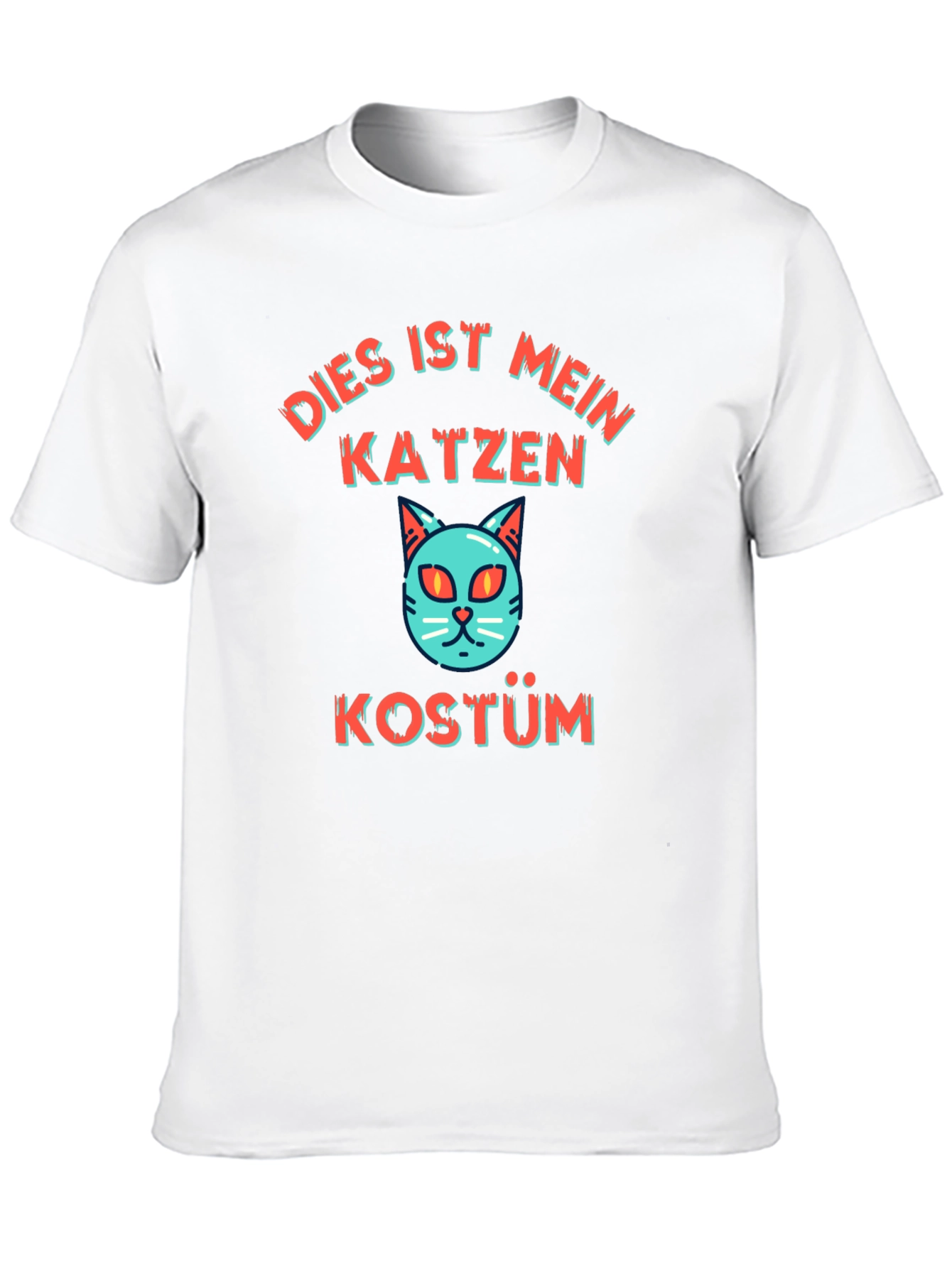 Dies Ist Mein Katzen Kostüm Graphic T-Shirt