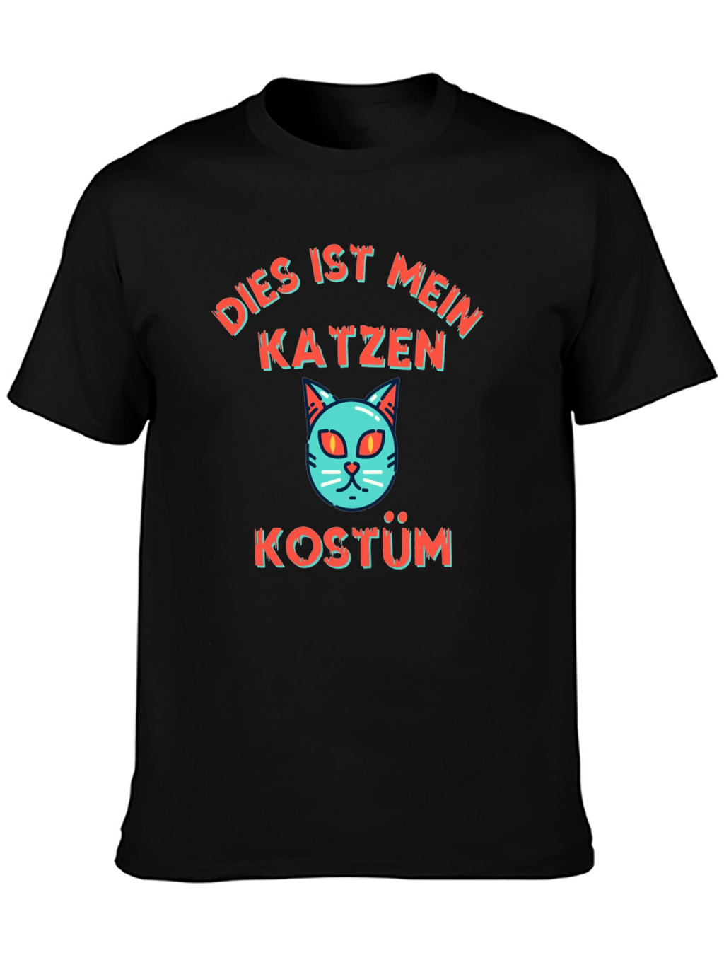 Dies Ist Mein Katzen Kostüm Graphic T-Shirt