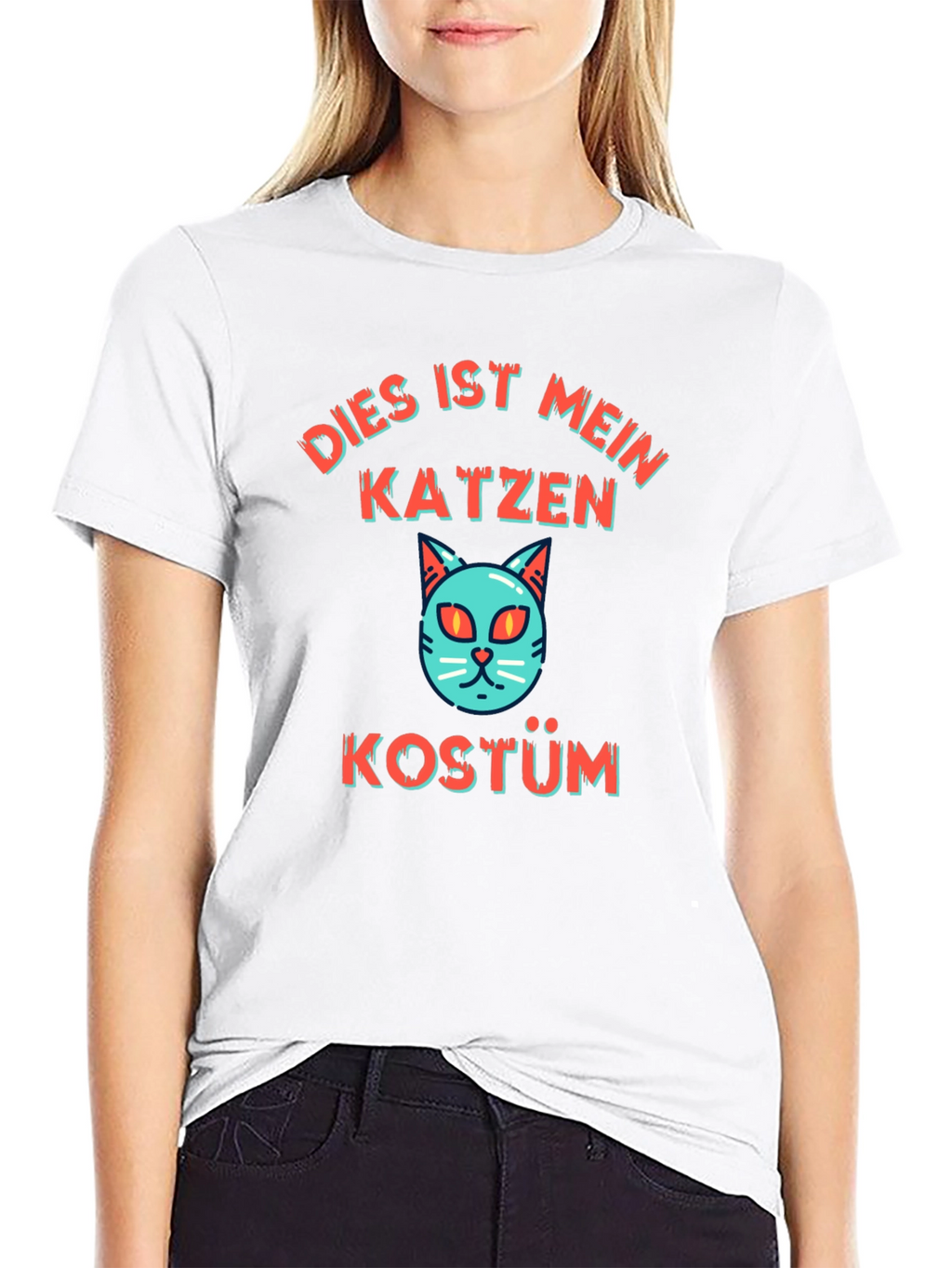 Dies Ist Mein Katzen Kostüm Graphic T-Shirt