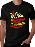 I Won the Race to Happiness Sloth Graphic T-Shirt