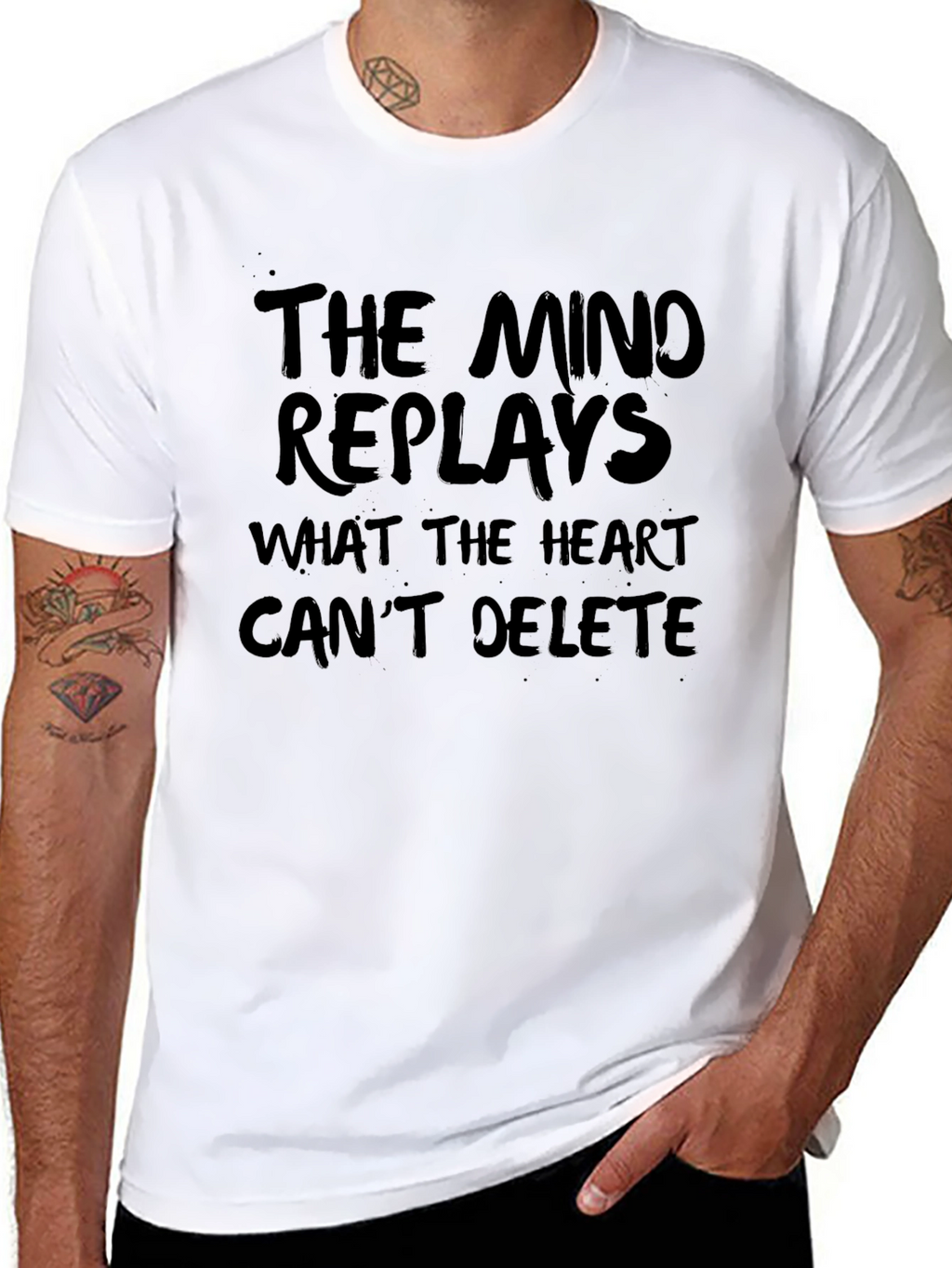 The Mind Replays Graphic T-Shirt