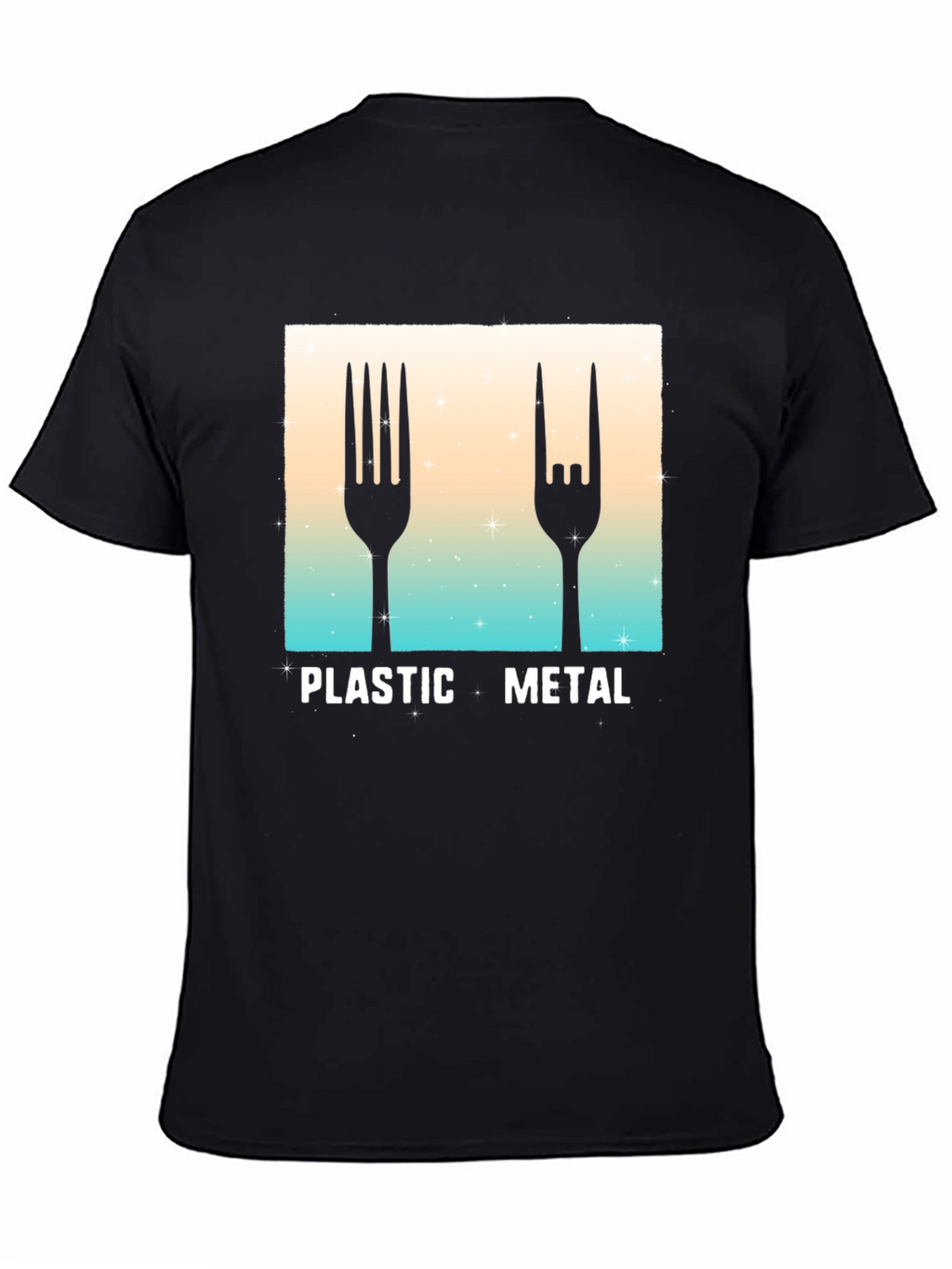 Plastic Metal Graphic Tee - Music Fan T-Shirt