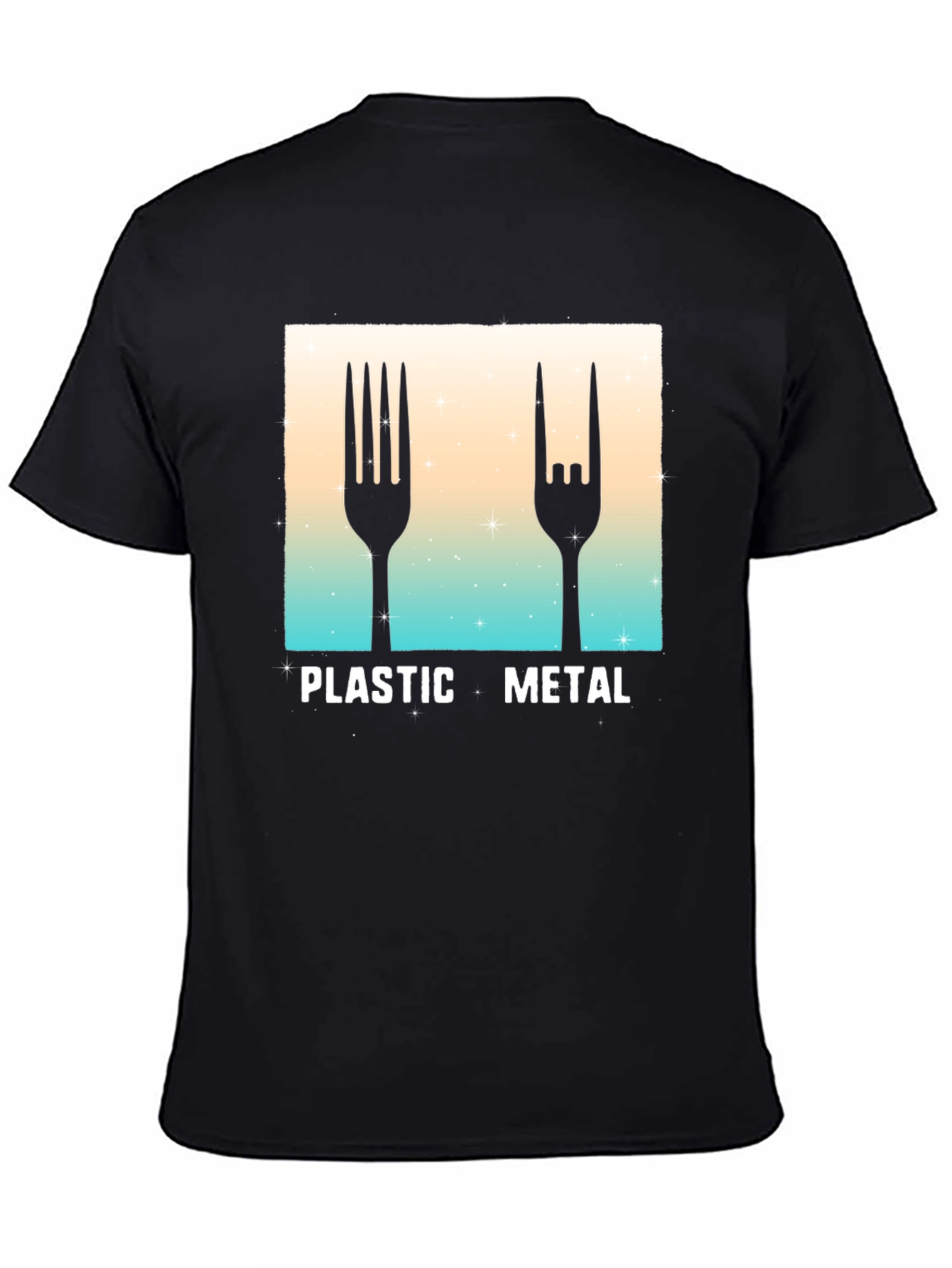 Plastic Metal Graphic Tee - Music Fan T-Shirt