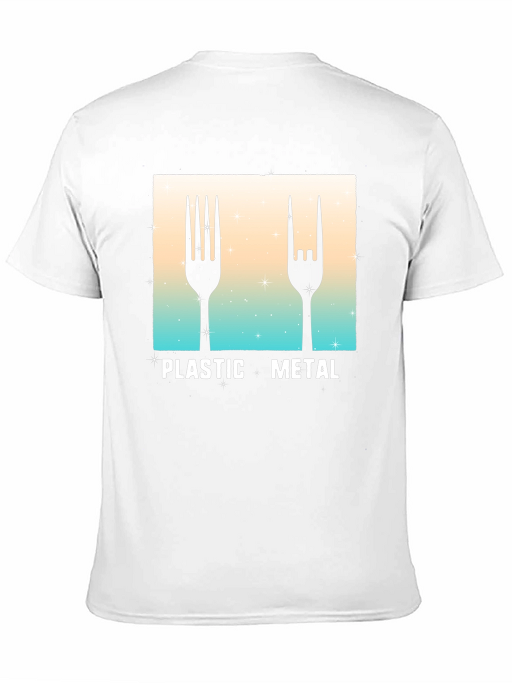 Plastic Metal Graphic Tee - Music Fan T-Shirt