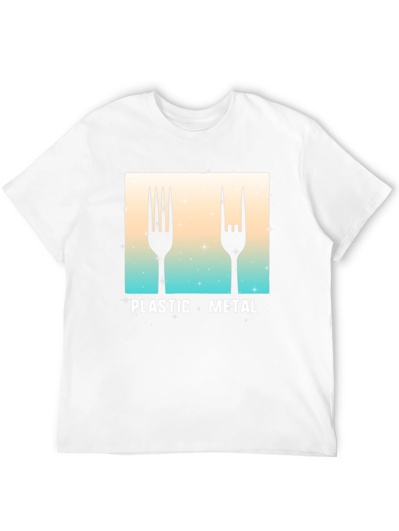 Plastic Metal Graphic Tee - Music Fan T-Shirt