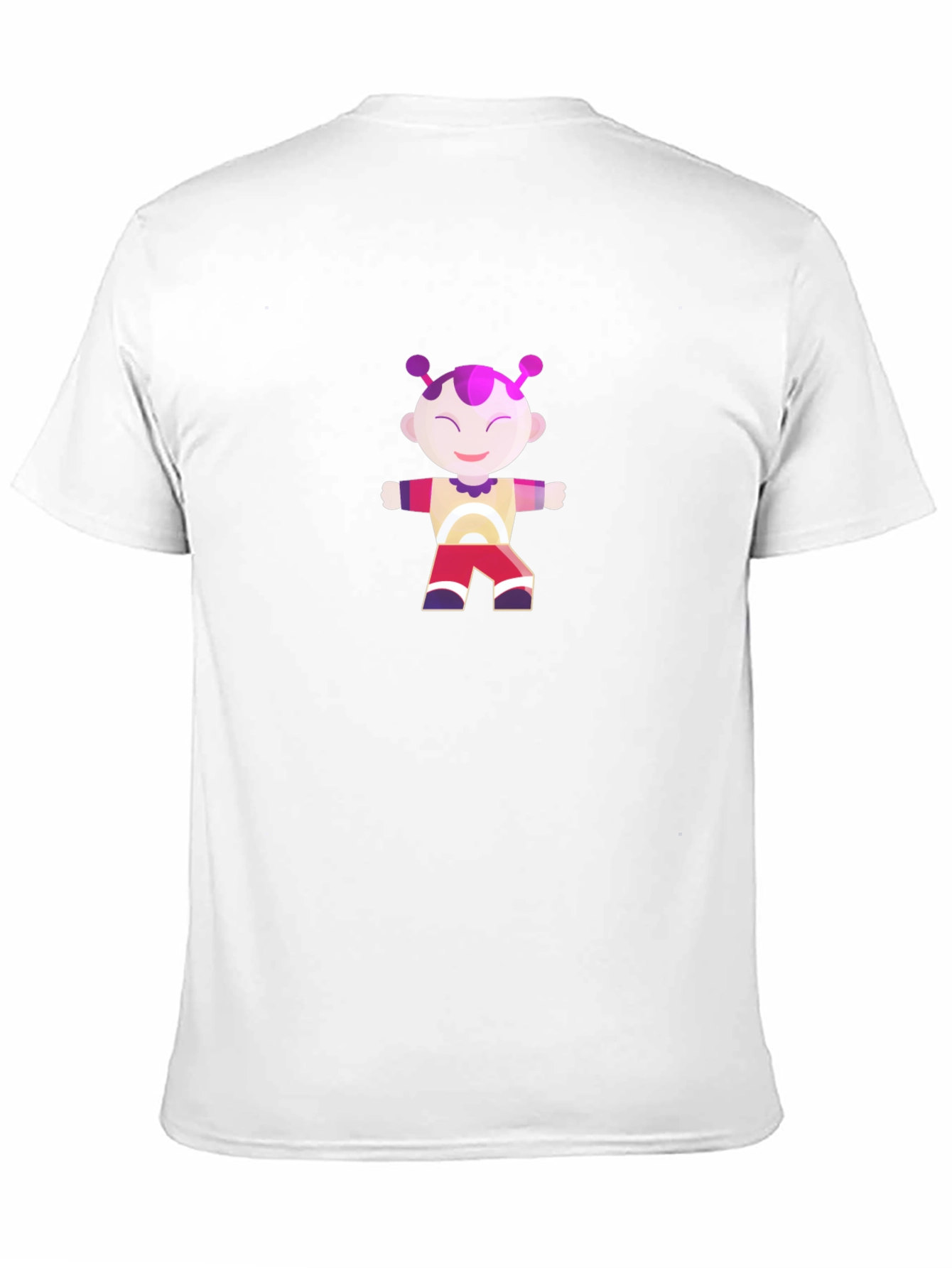 Funny Graphic T-Shirt with Cartoon Alien Design