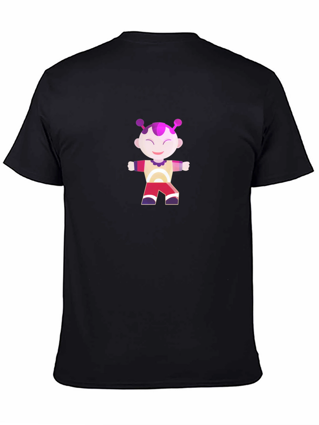 Funny Graphic T-Shirt with Cartoon Alien Design