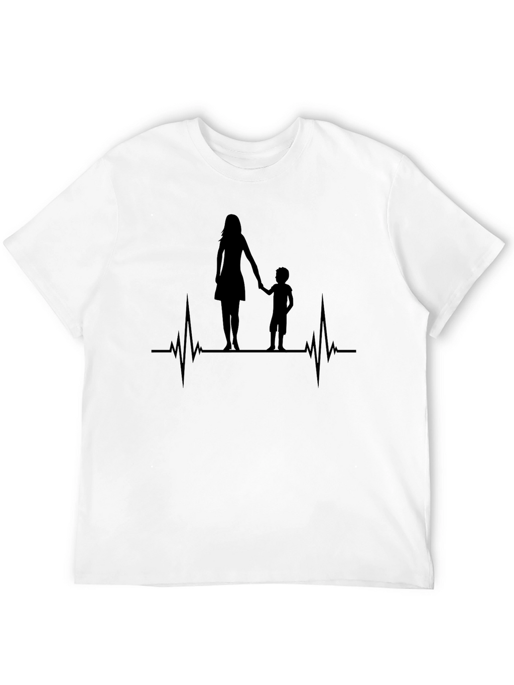 Mother and Child Heartbeat T-Shirt