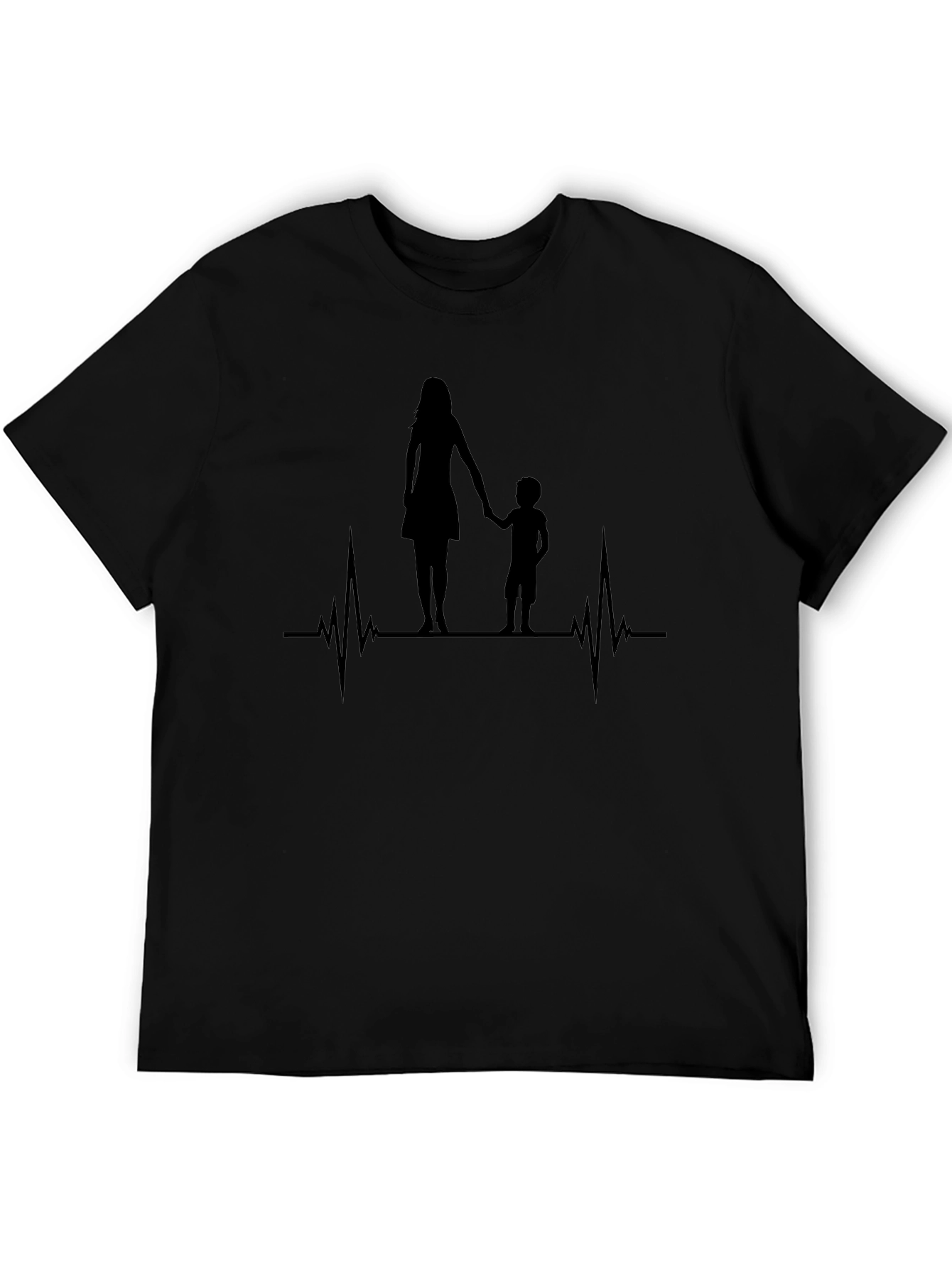 Mother and Child Heartbeat T-Shirt