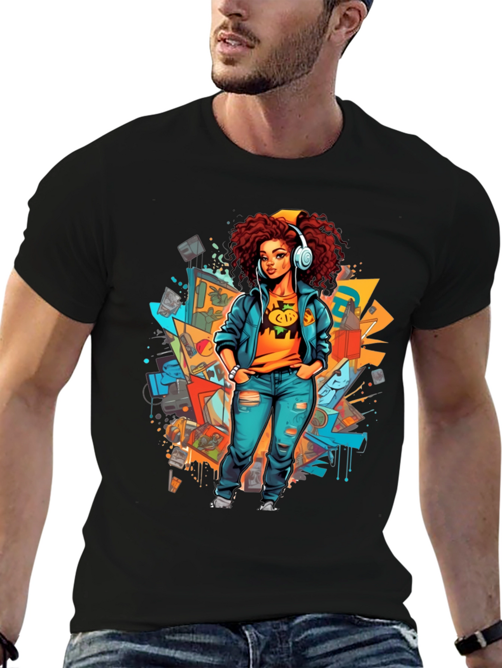 Urban Art Graphic Tee - Cool Street Style