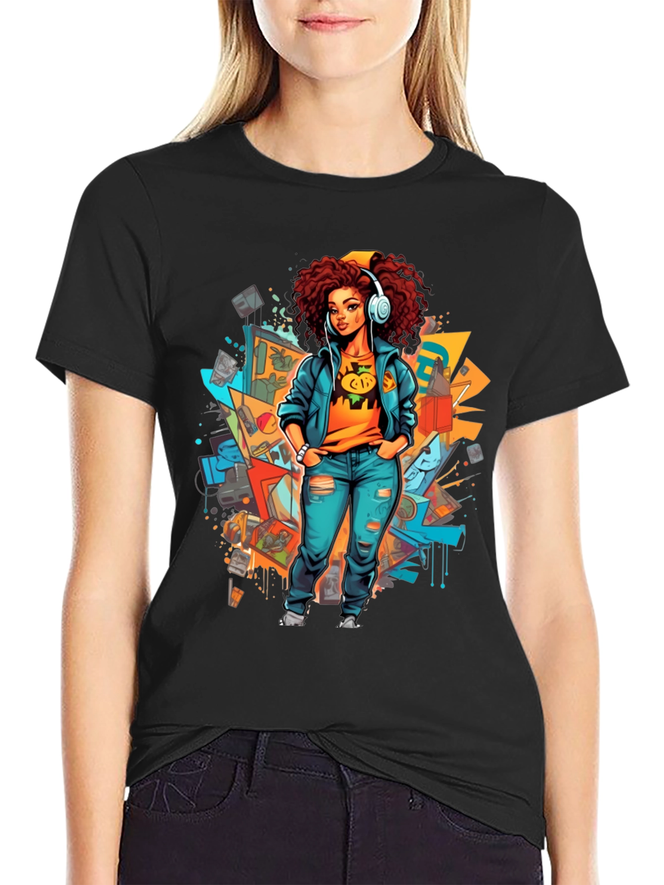 Urban Art Graphic Tee - Cool Street Style