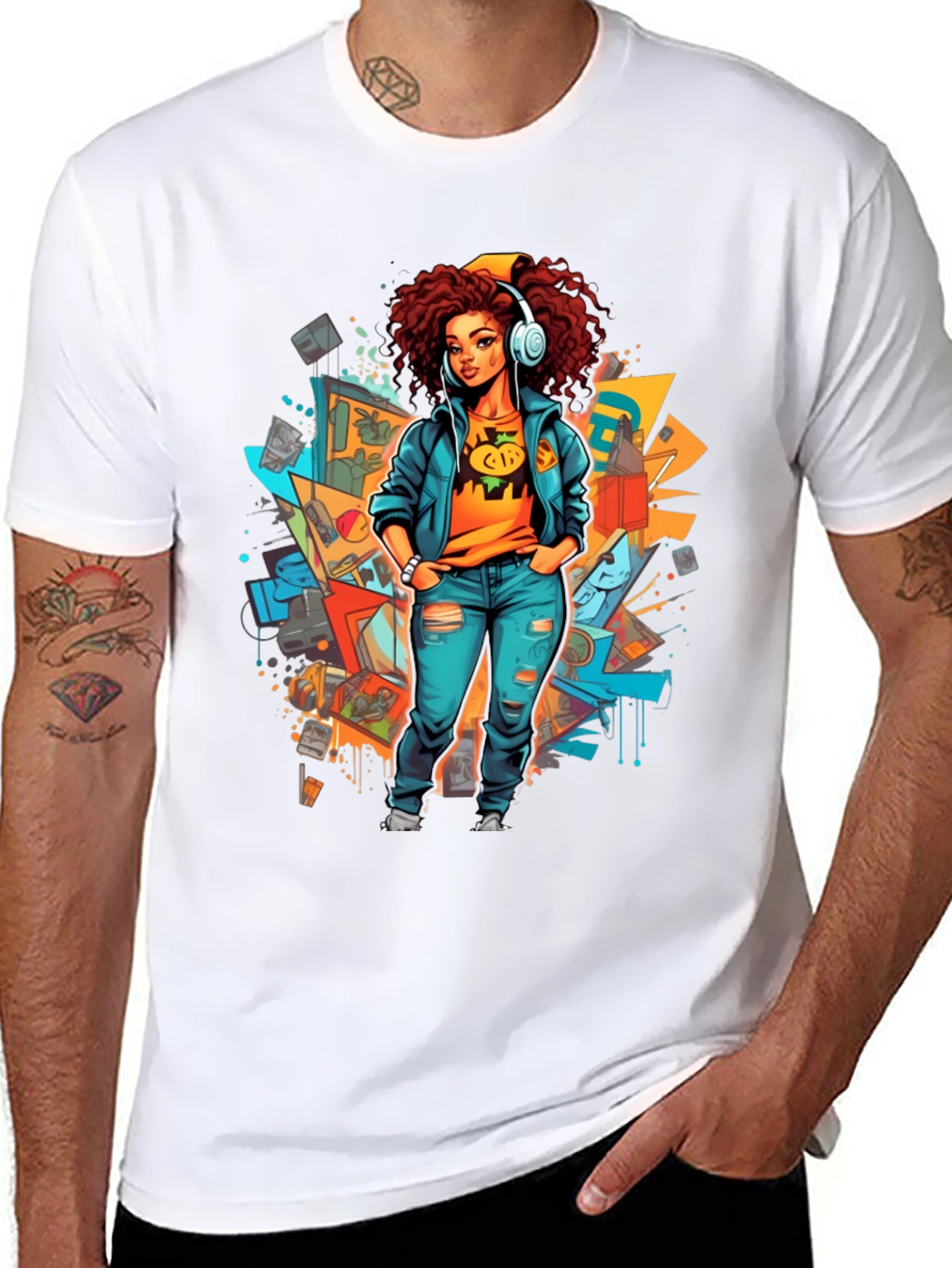 Urban Art Graphic Tee - Cool Street Style