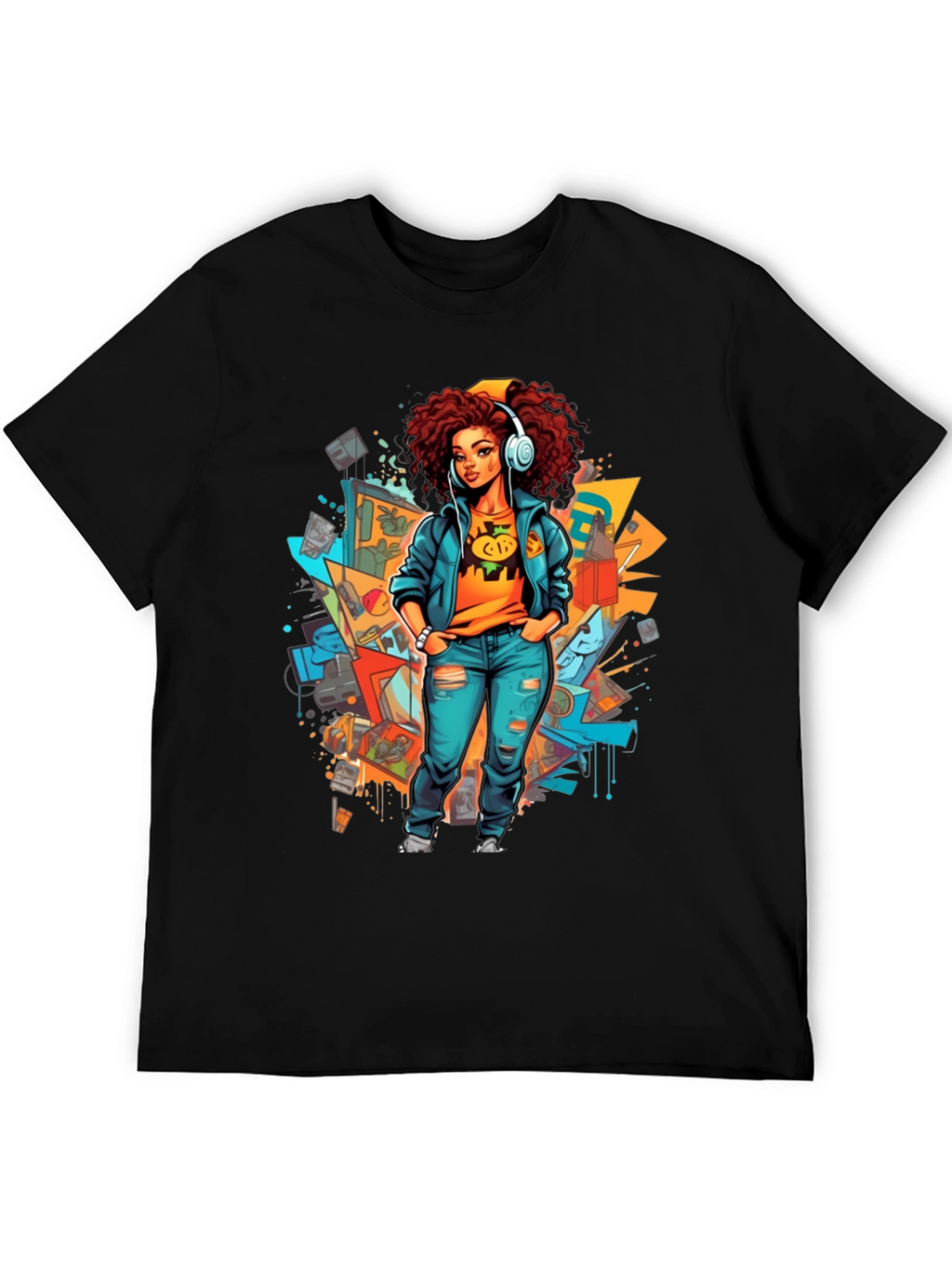 Urban Art Graphic Tee - Cool Street Style