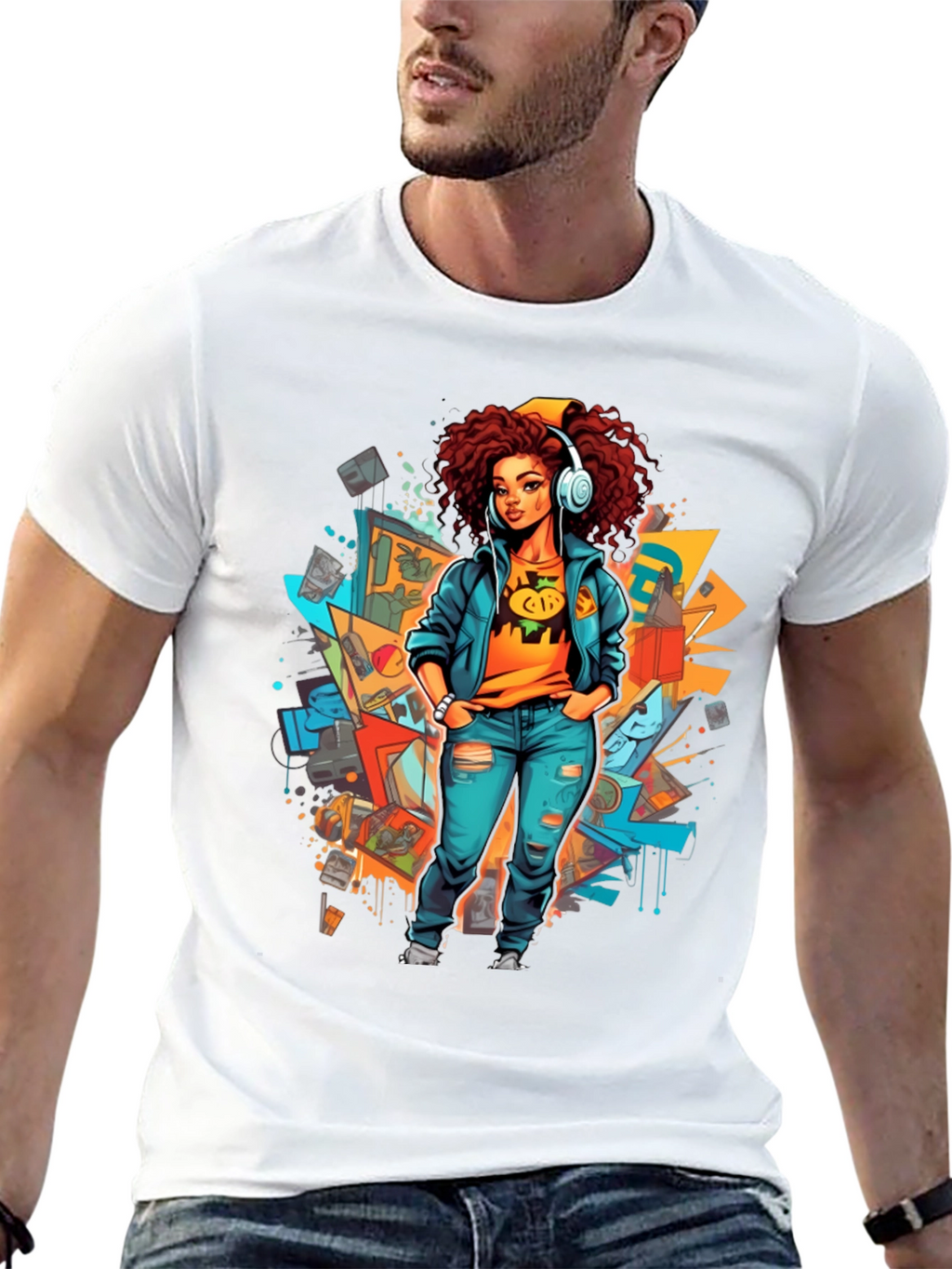 Urban Art Graphic Tee - Cool Street Style