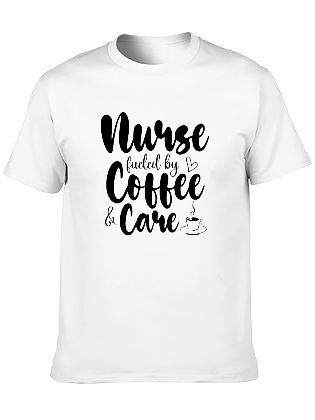 Nurse Fueled by Coffee & Care Graphic Tee