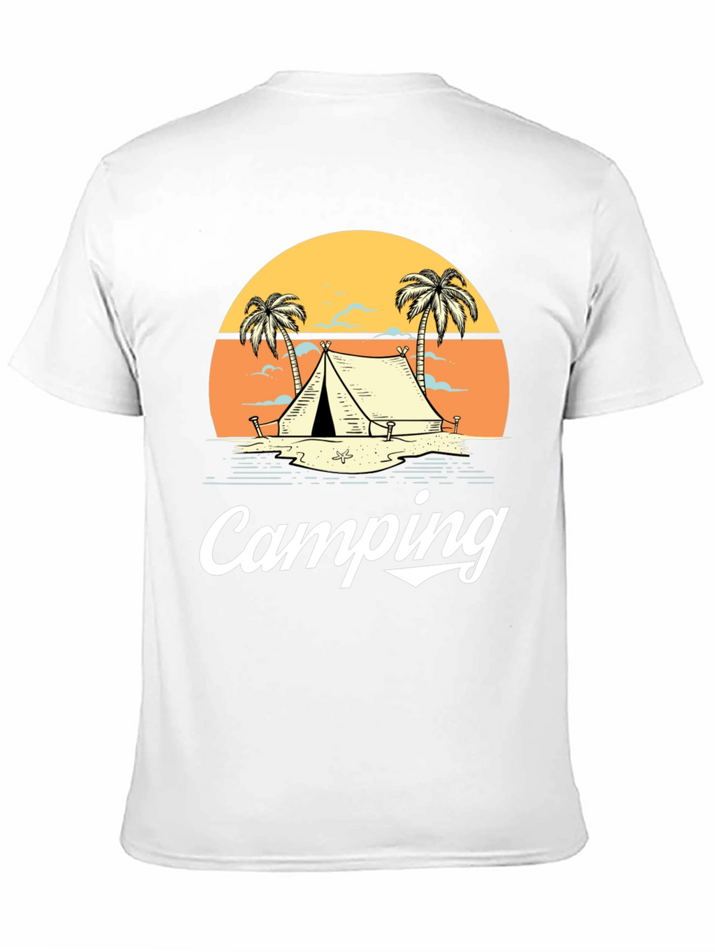 Camping Graphic Tee - Outdoor Adventure Shirt