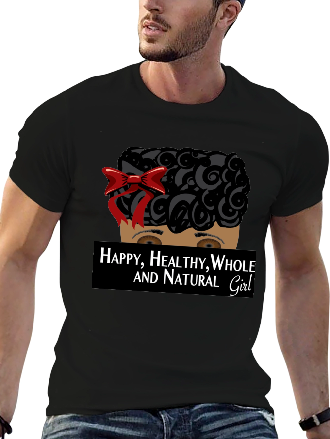 Natural Girl Graphic Tee - Happy Healthy Whole