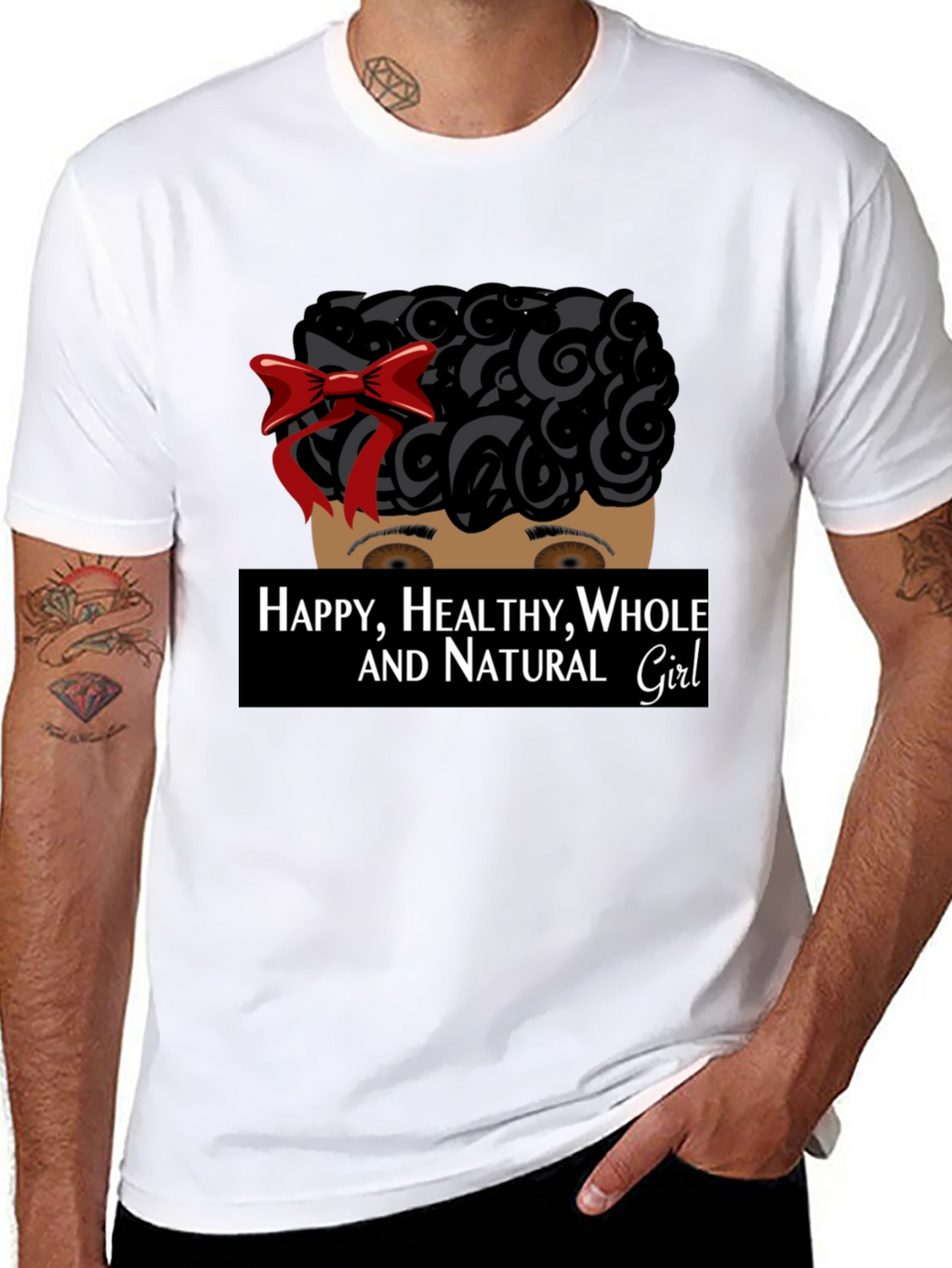 Natural Girl Graphic Tee - Happy Healthy Whole