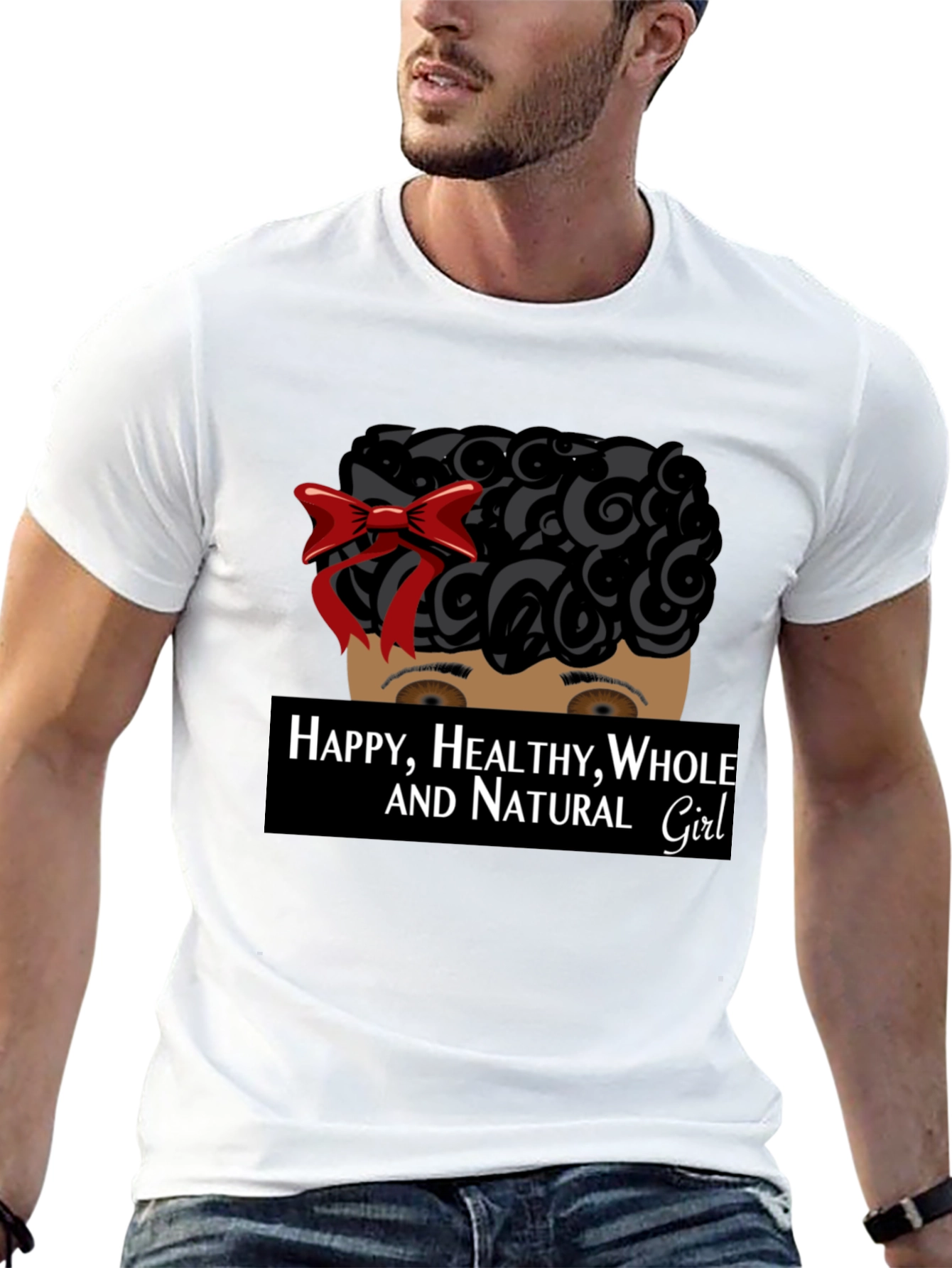 Natural Girl Graphic Tee - Happy Healthy Whole