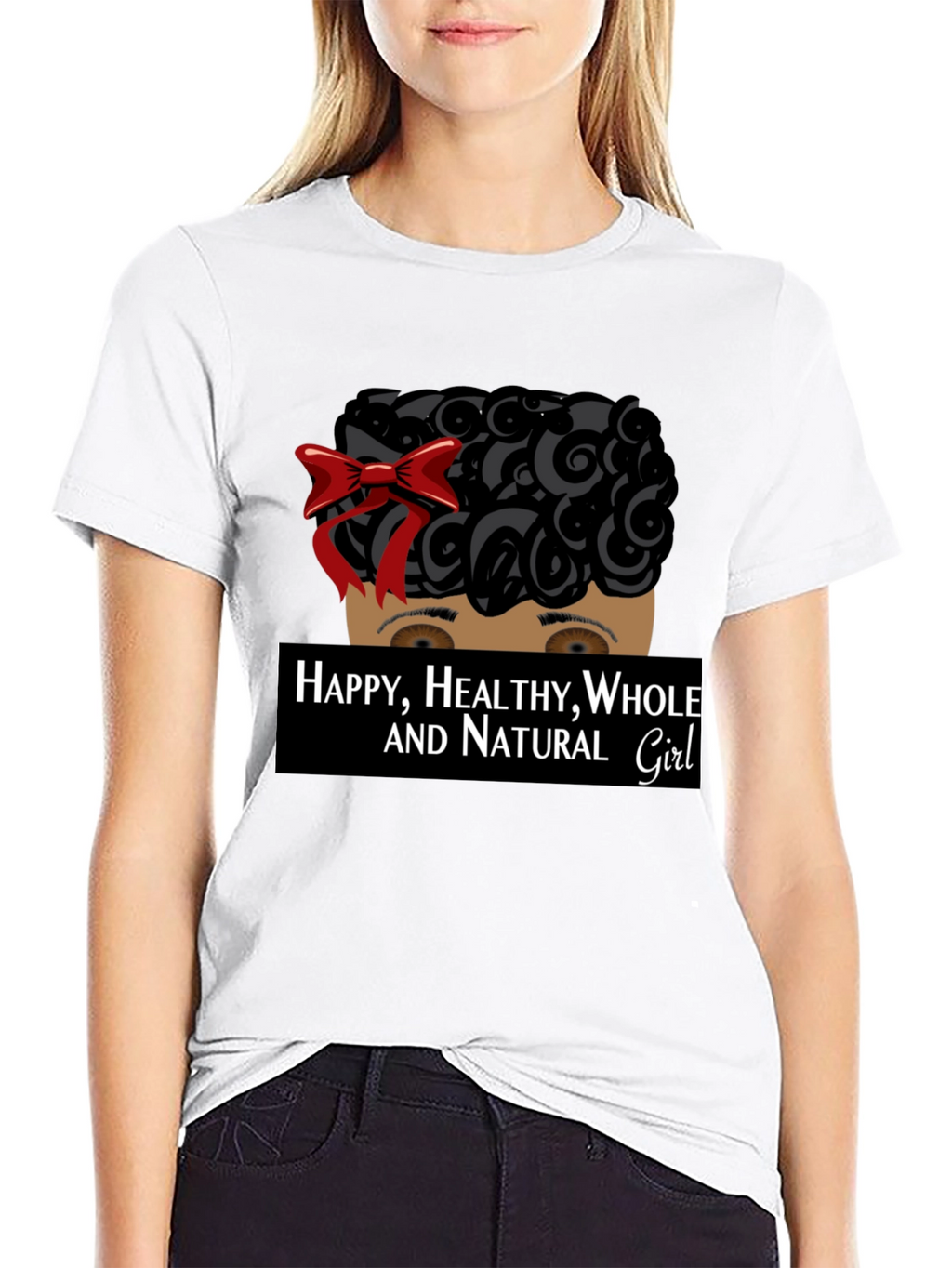 Natural Girl Graphic Tee - Happy Healthy Whole