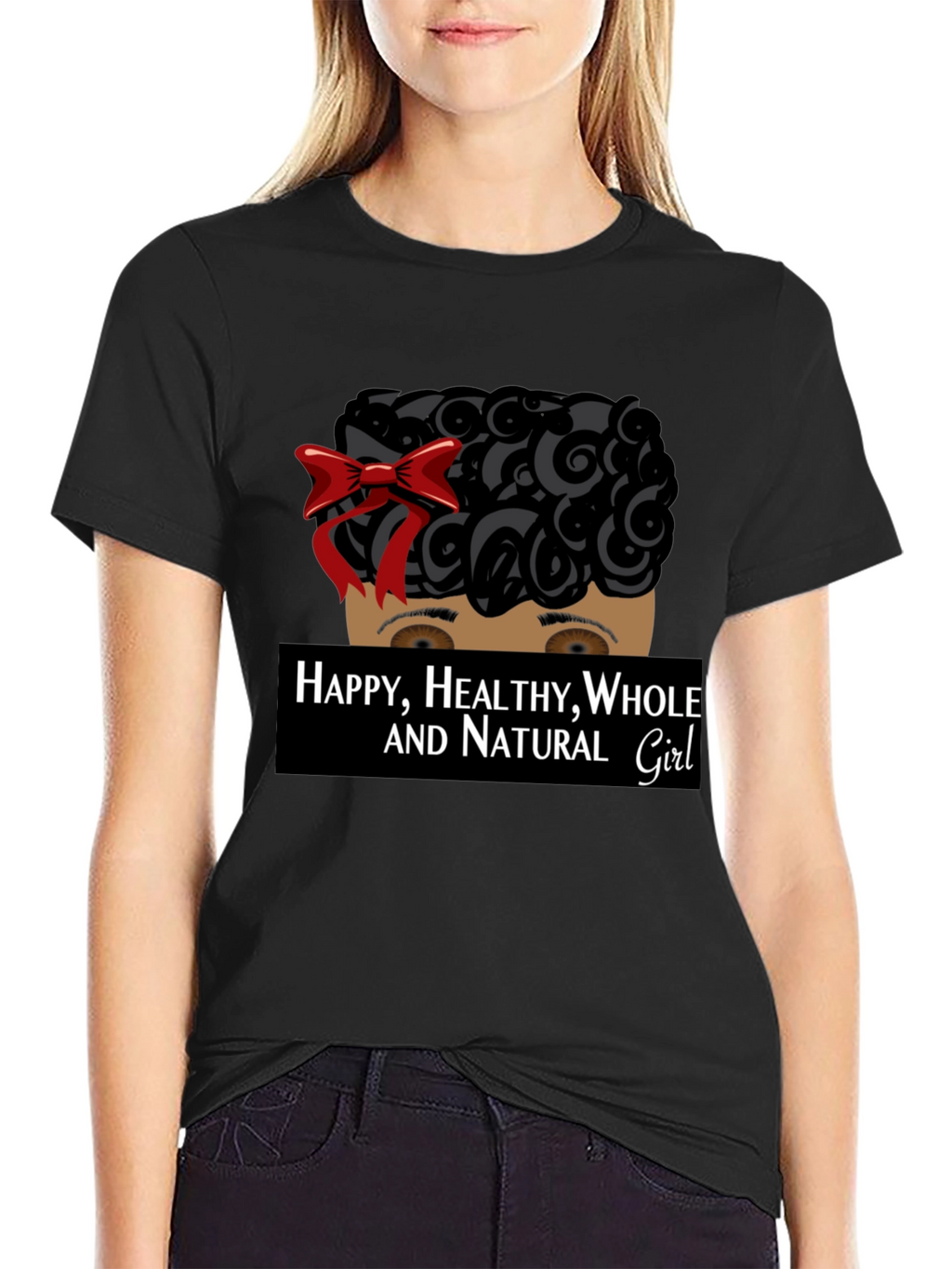 Natural Girl Graphic Tee - Happy Healthy Whole