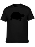 Turtle Silhouette Graphic Tee - Classic Fit