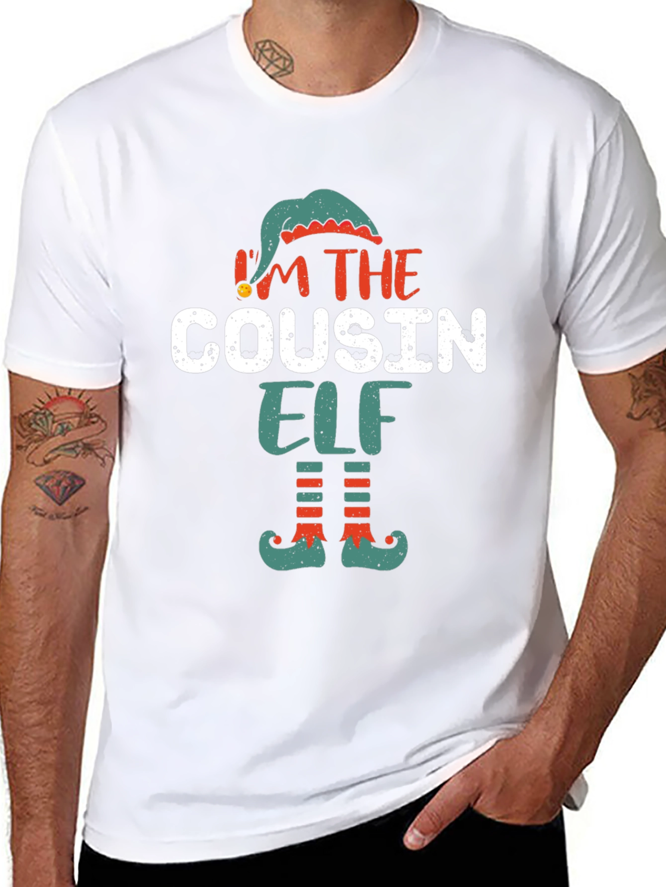 Cousin Elf T-Shirt - Christmas Holiday Tee