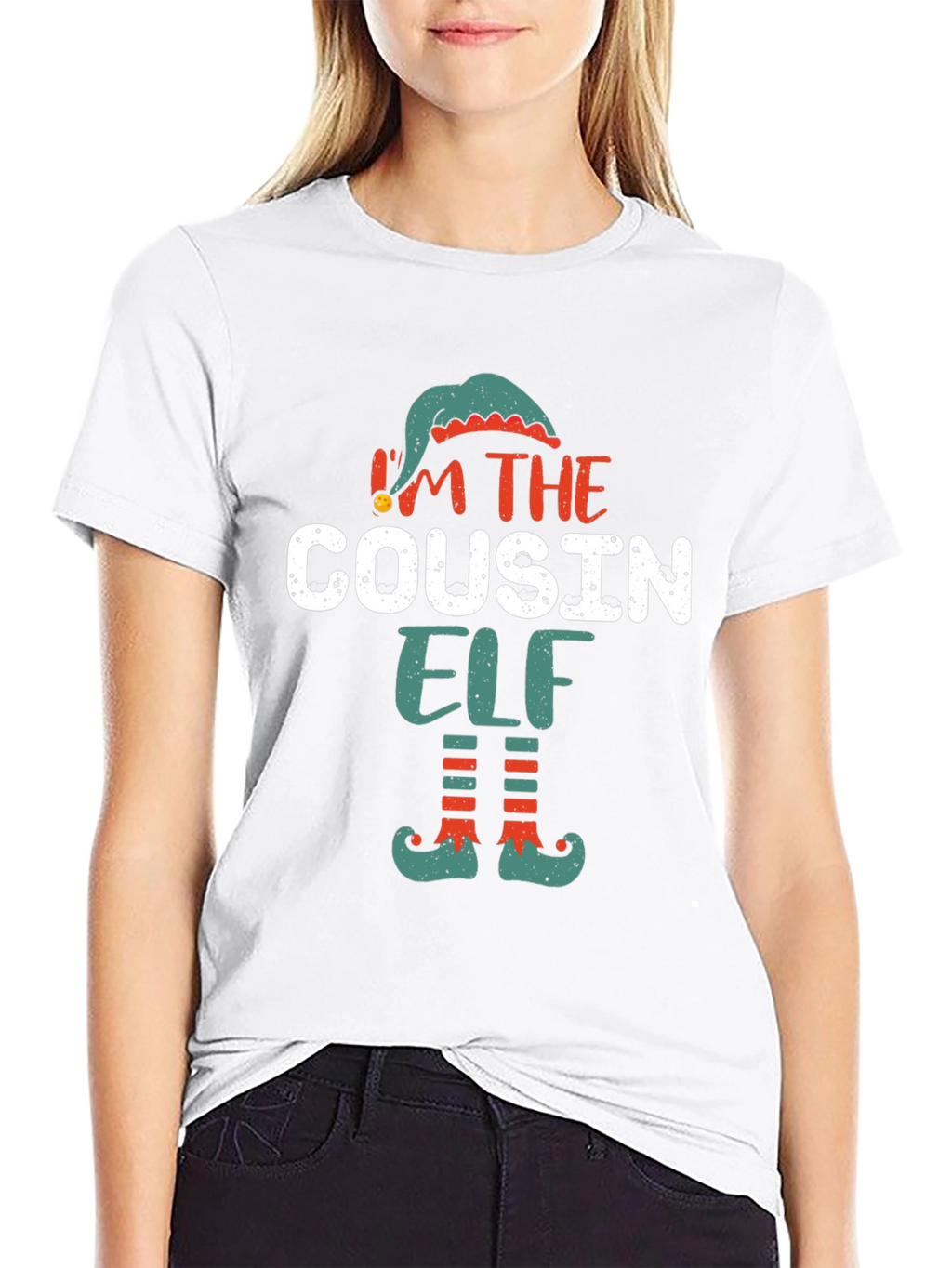Cousin Elf T-Shirt - Christmas Holiday Tee