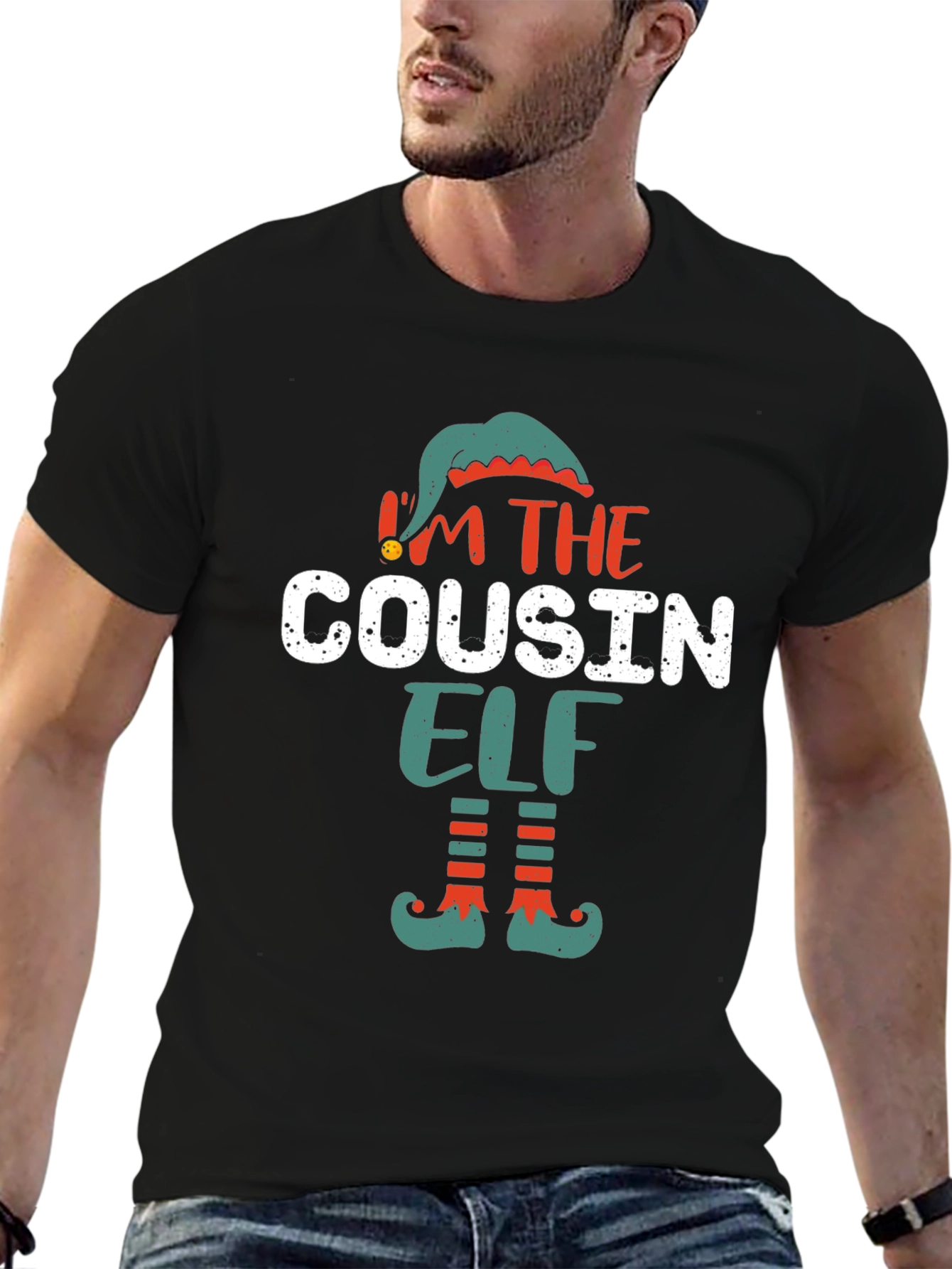 Cousin Elf T-Shirt - Christmas Holiday Tee
