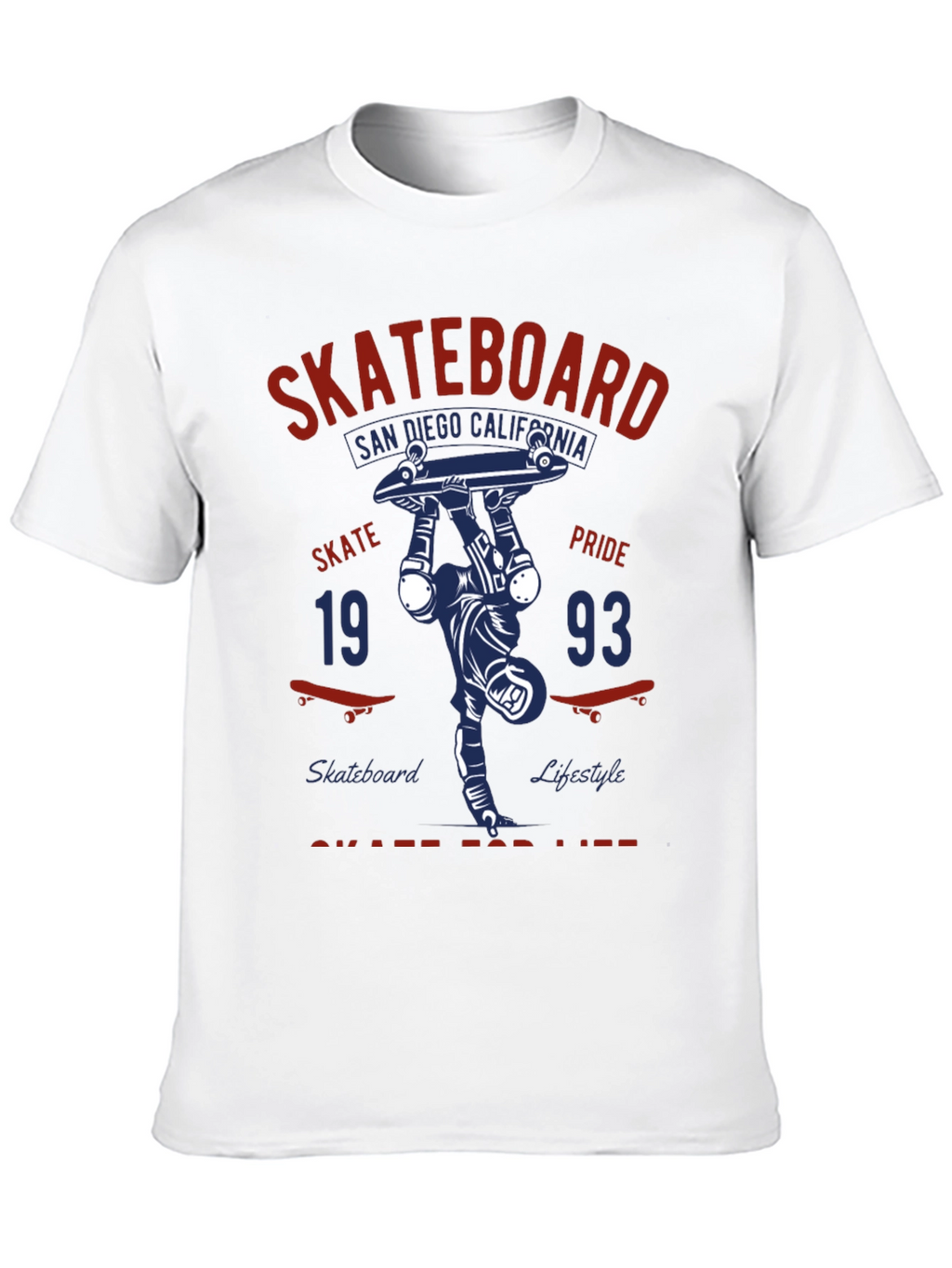 Skateboard San Diego Graphic T-Shirt
