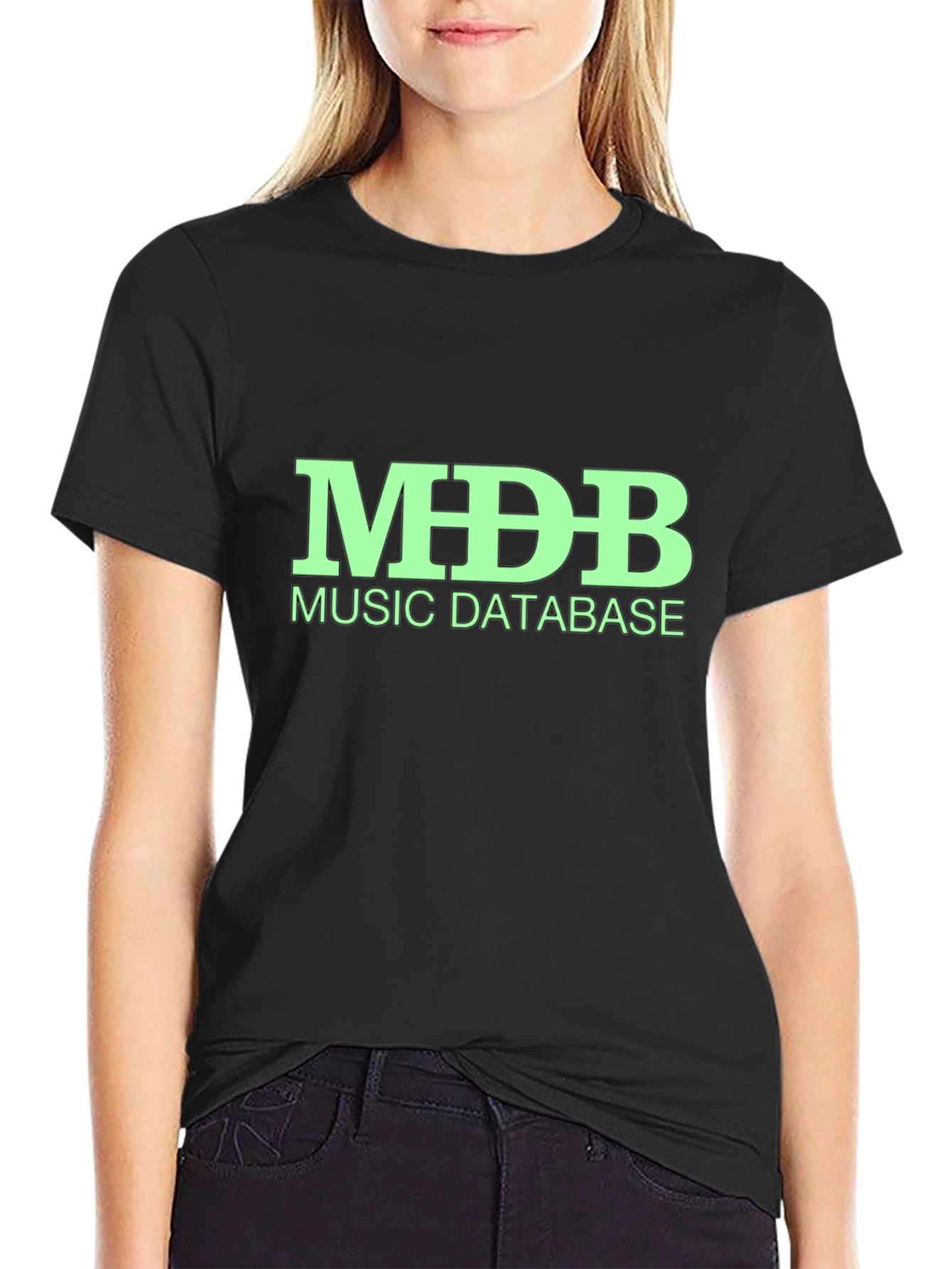 MDB Music Database Black T-Shirt