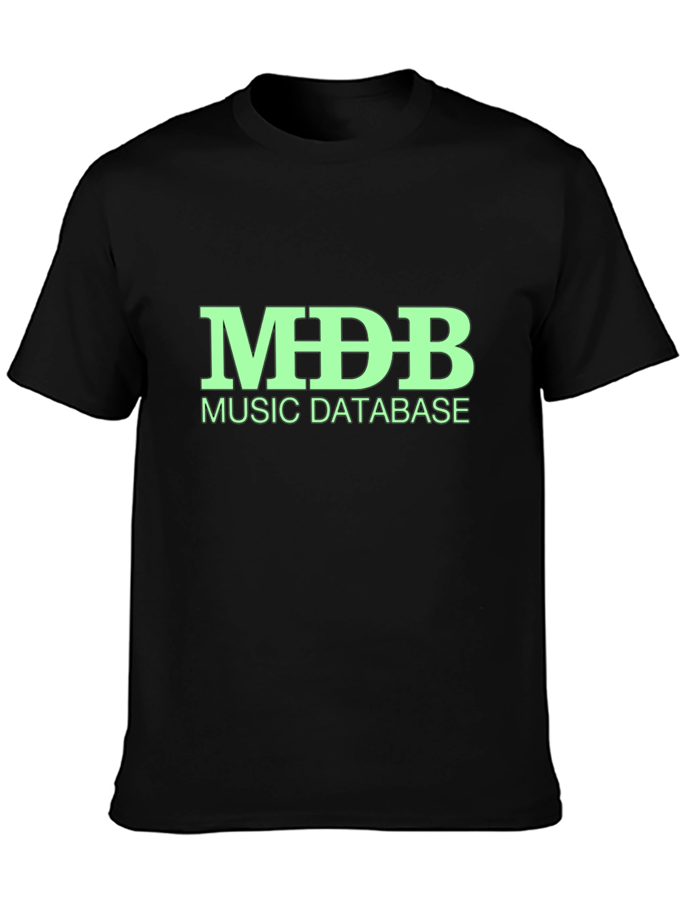 MDB Music Database Black T-Shirt
