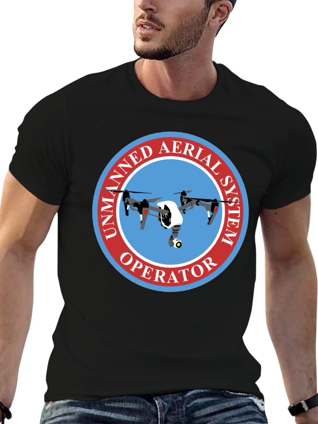 Drone Operator T-Shirt - Unmanned Aerial System Tee