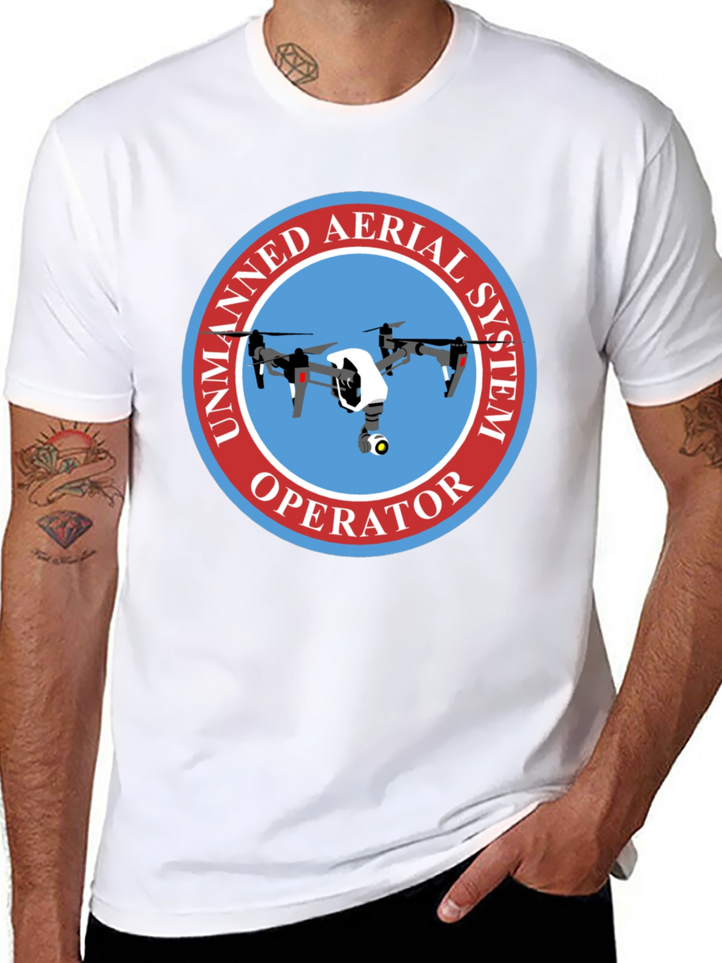 Drone Operator T-Shirt - Unmanned Aerial System Tee