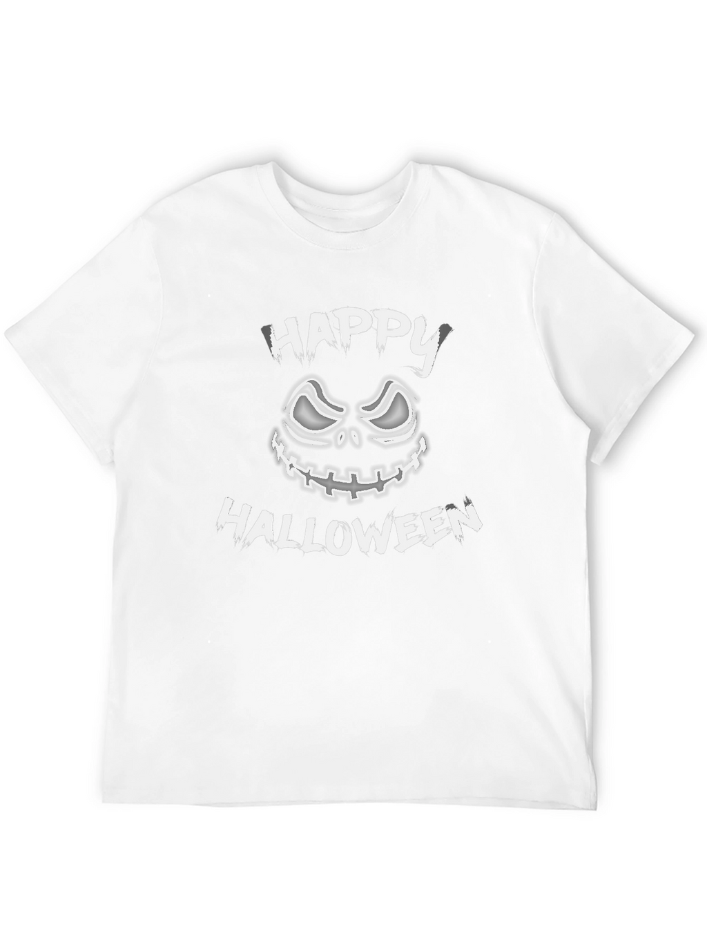 Happy Halloween Graphic Tee - Mens Black T-Shirt
