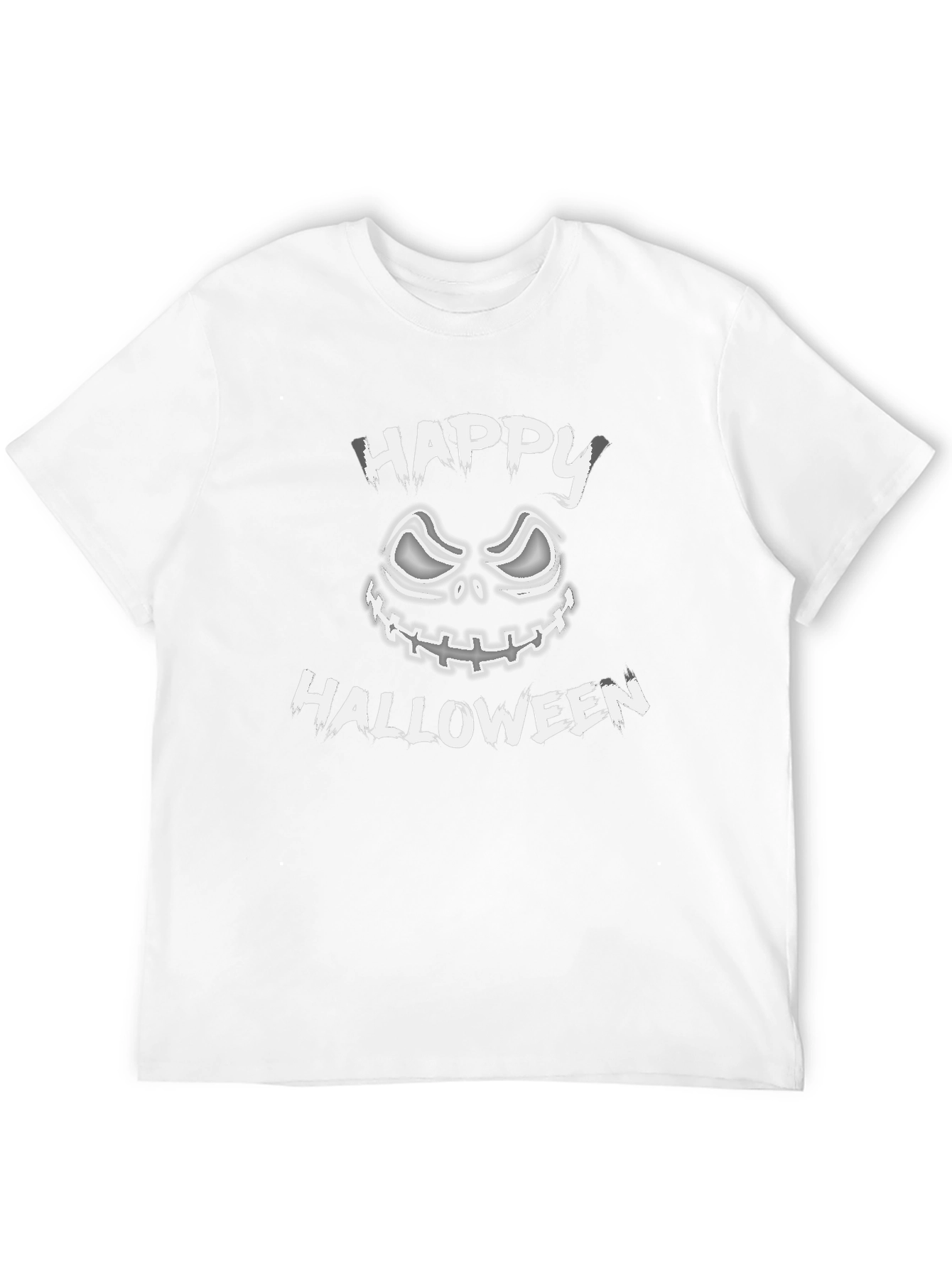 Happy Halloween Graphic Tee - Mens Black T-Shirt