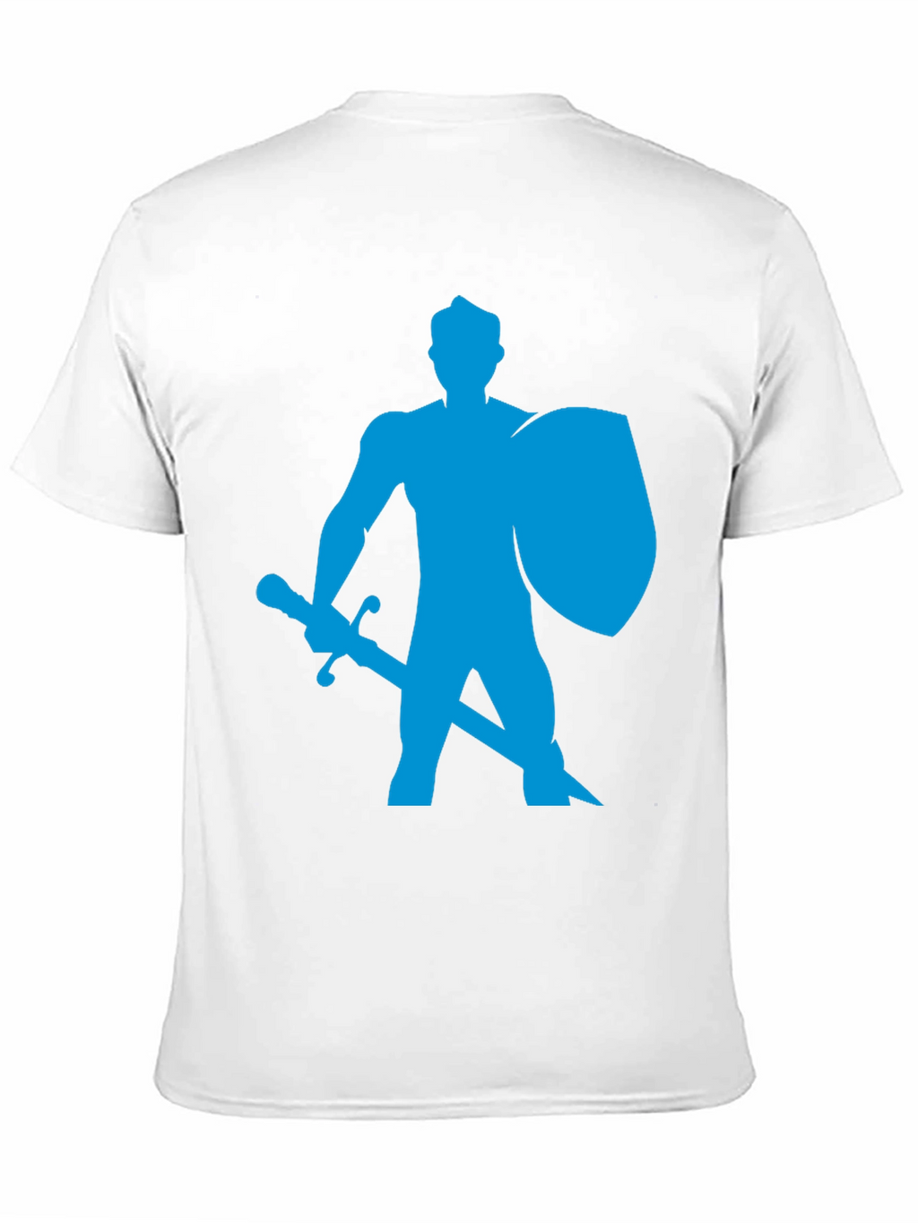 Knight Graphic Tee - Black Cotton T-Shirt