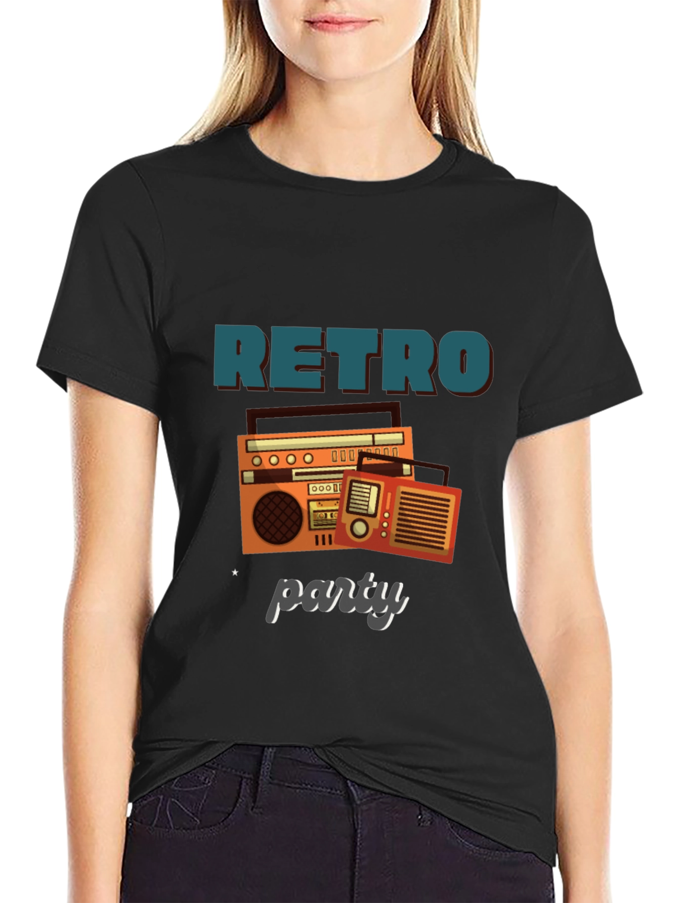 Retro Party Graphic T-Shirt