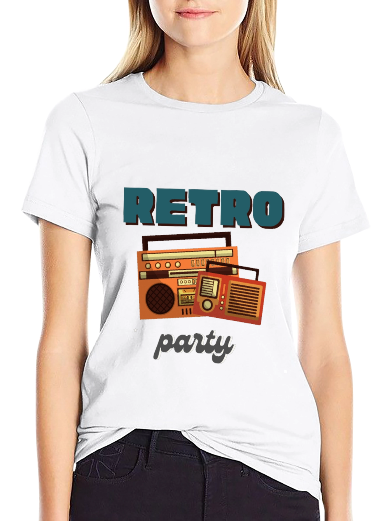 Retro Party Graphic T-Shirt