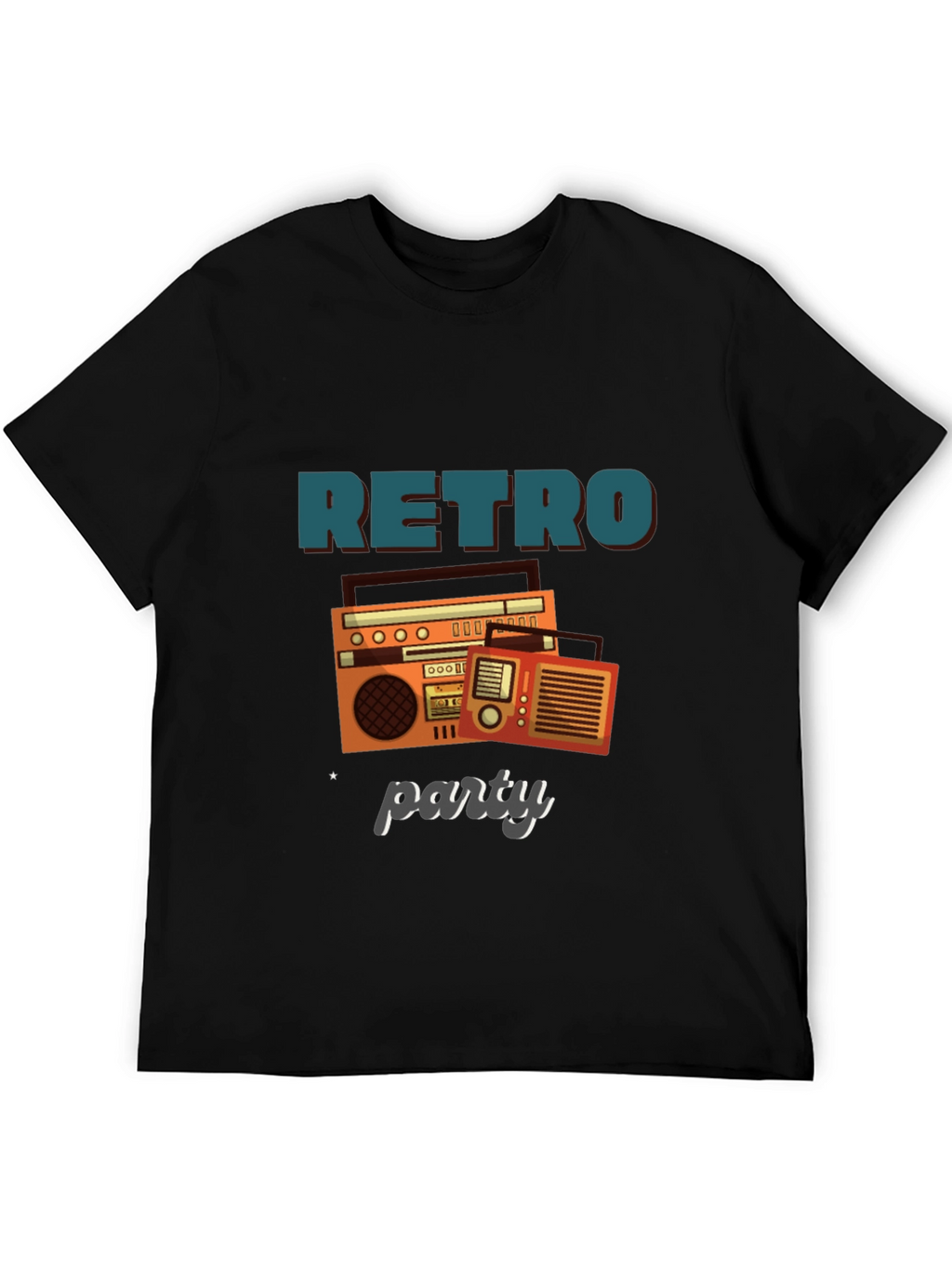 Retro Party Graphic T-Shirt