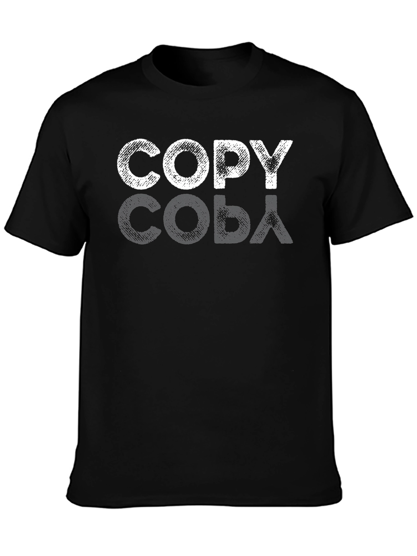 Copy/Coda Graphic Tee - Mens Black T-Shirt