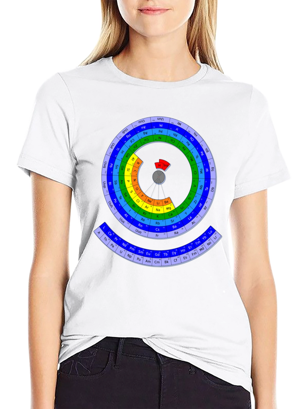 Periodic Table Circular T-Shirt