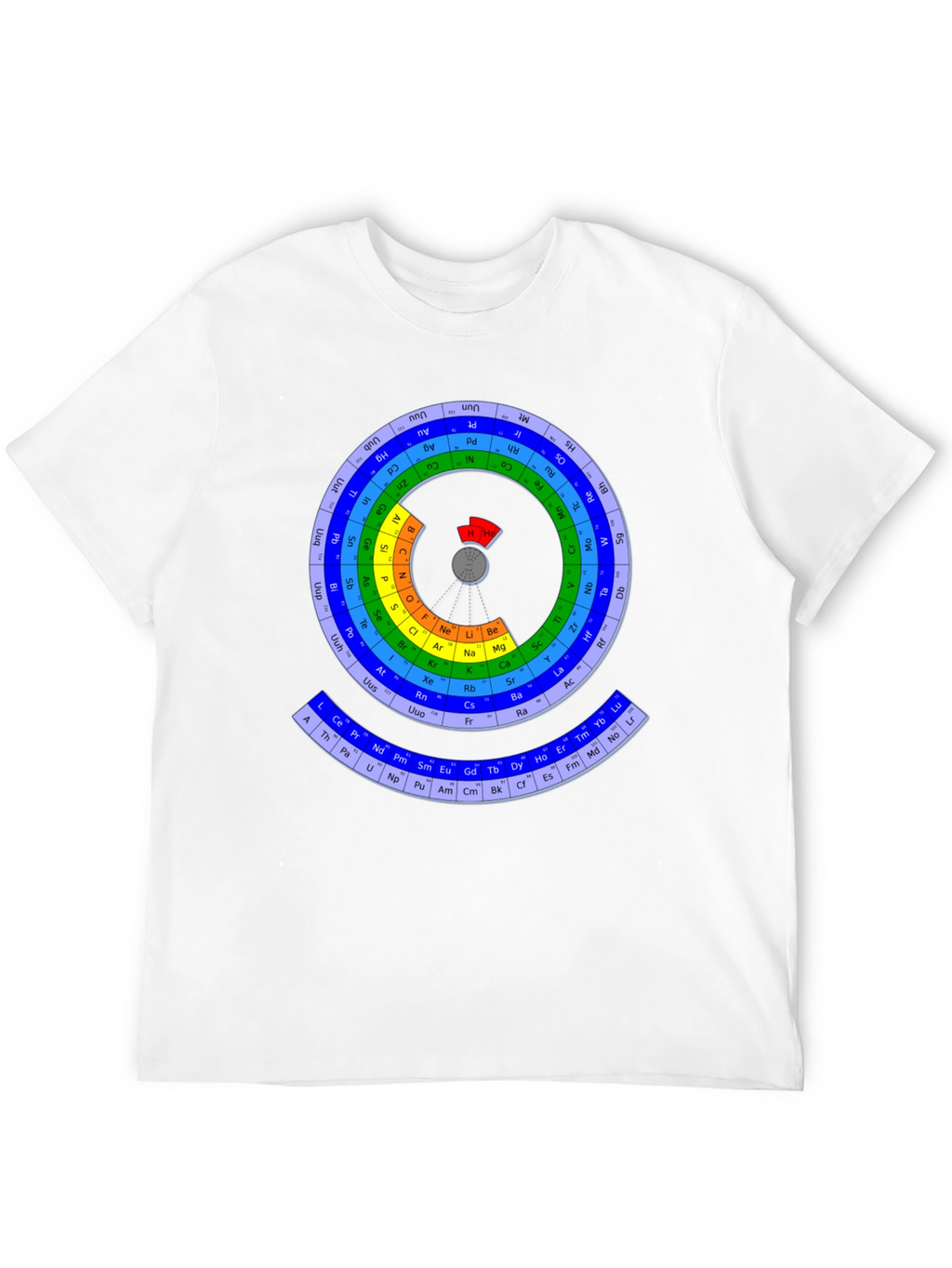 Periodic Table Circular T-Shirt