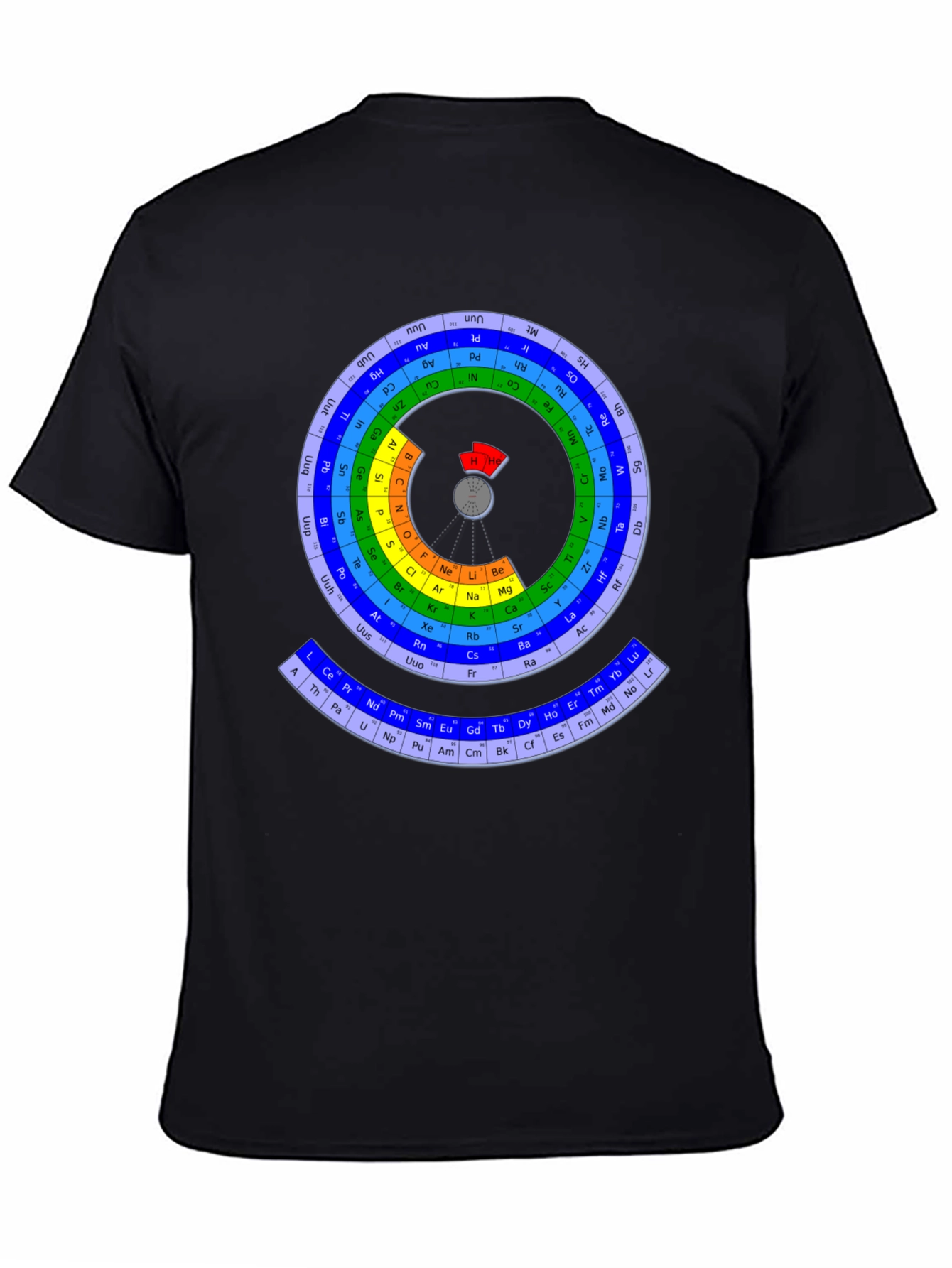 Periodic Table Circular T-Shirt