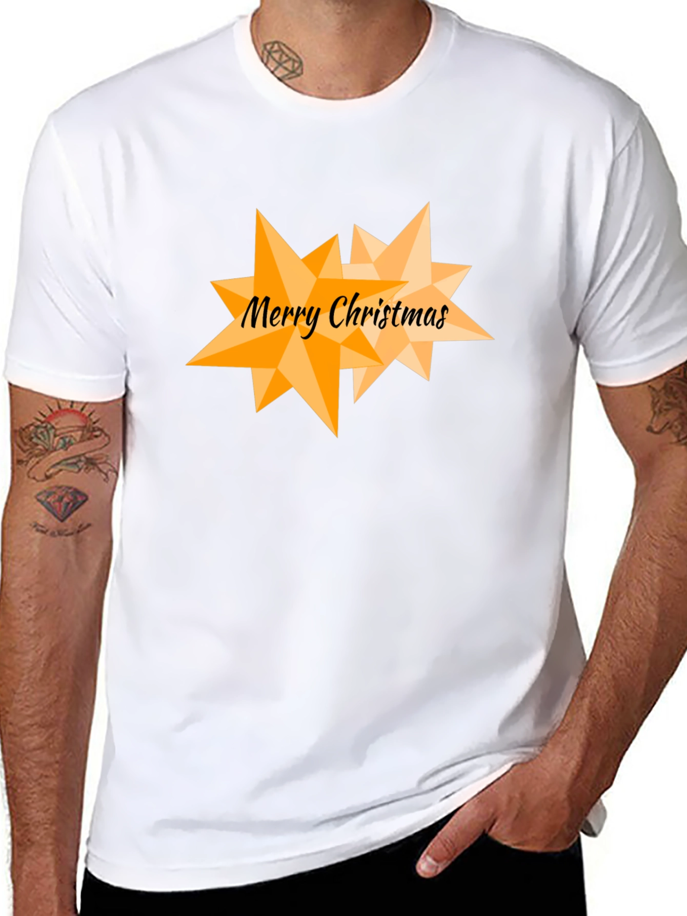 Merry Christmas Starburst T-Shirt